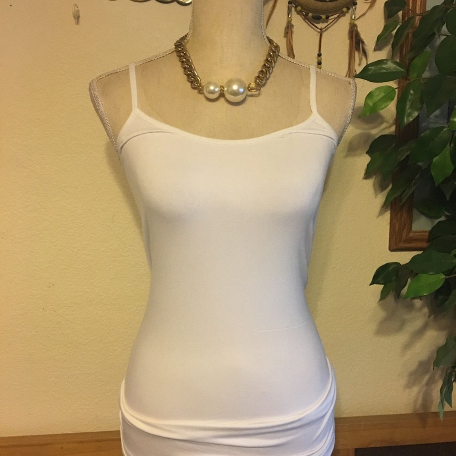 Jewelry Bold chunky gold chain pearl accent necklace Size ONE SIZE - 4 Thumbnail