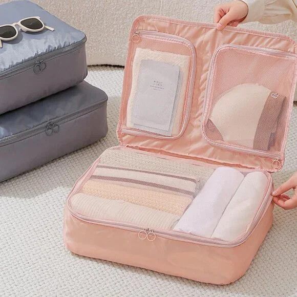 Other Blush Pink Travel Packing Organizer Size ONE SIZE - 1 Thumbnail