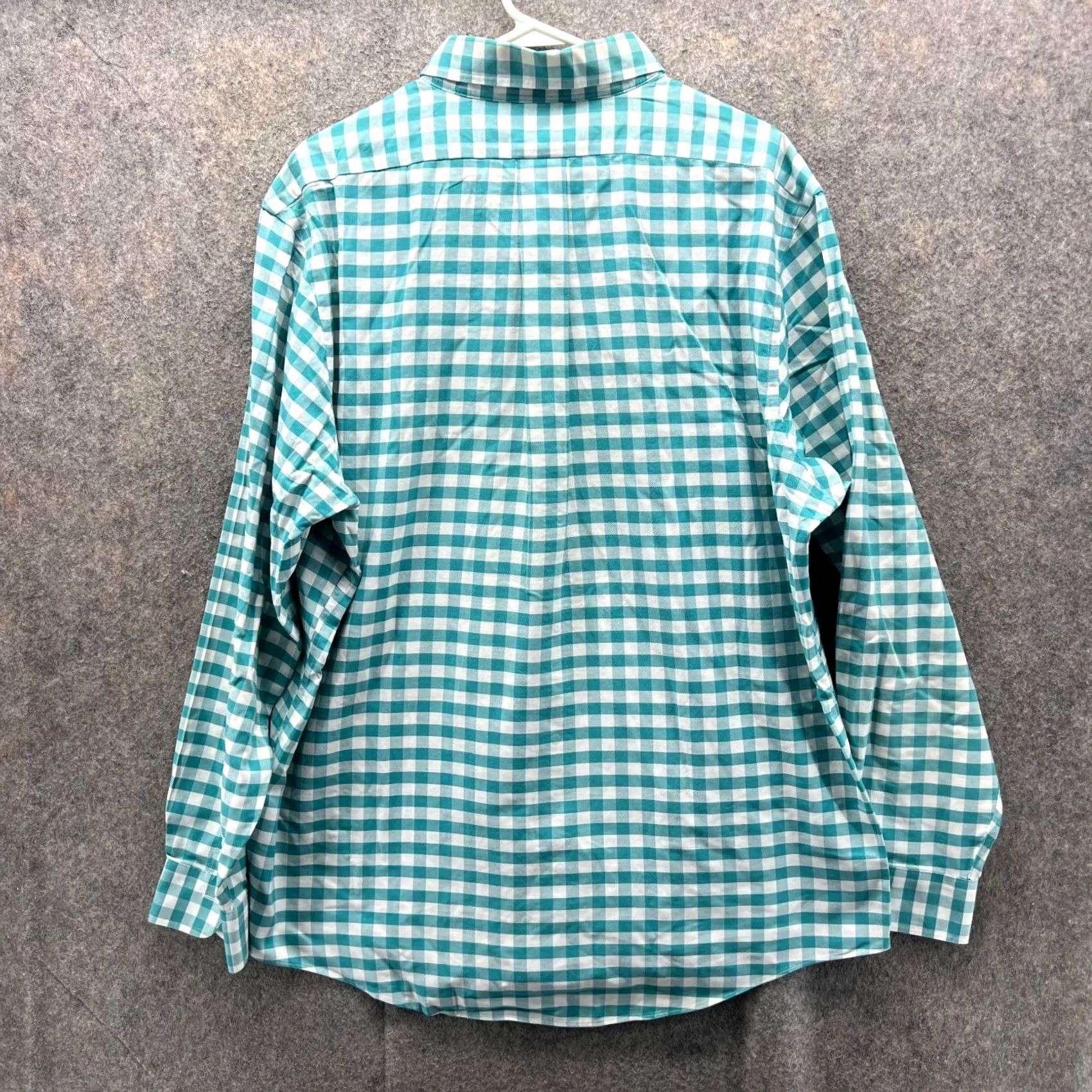Brooks Brothers VINTAGE Brooks Brothers Shirt Men XL Blue Check Regent American Supima Cotton Button-Up Regular Long Sleeve Size US XL / EU 56 / 4 - 2 Thumbnail