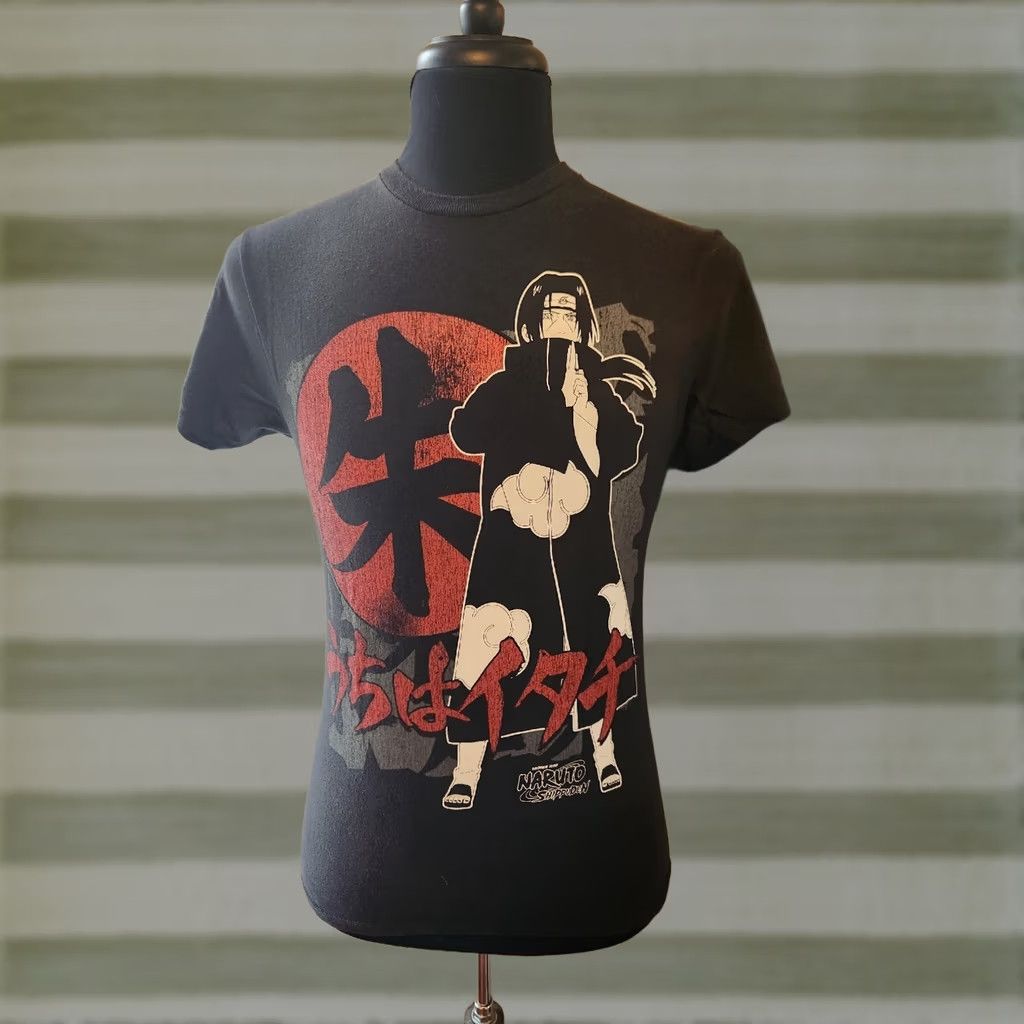 Ripple Junction Ripple Junction Naruto Shippuden Anime Graphic Shirt Mens Small Black Size US S / EU 44-46 / 1 - 1 Thumbnail