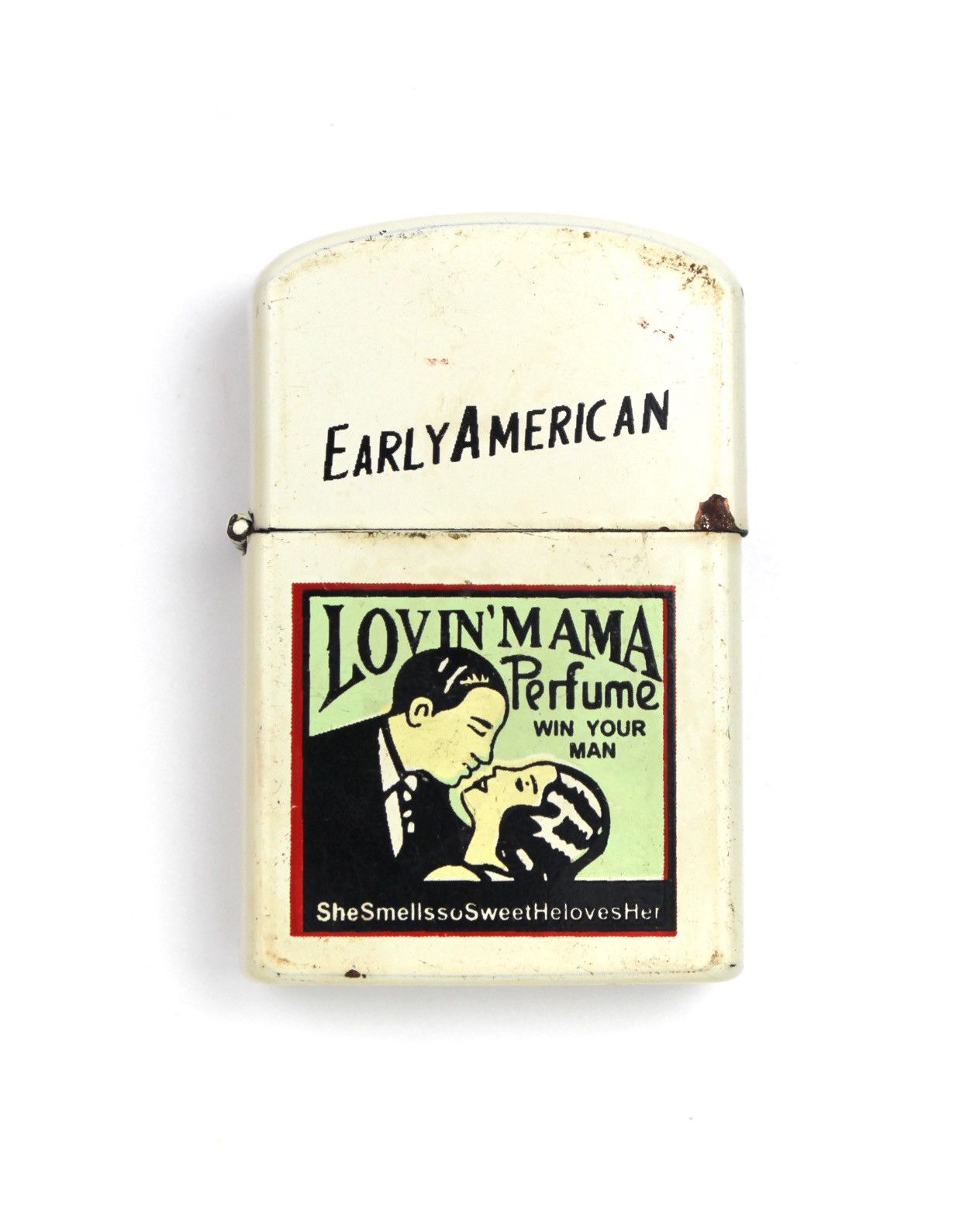 Vintage 2000S EARLY AMERICAN LOVIN’ MAMA CREAM ADVERTISING LIGHTER Size ONE SIZE - 1 Thumbnail