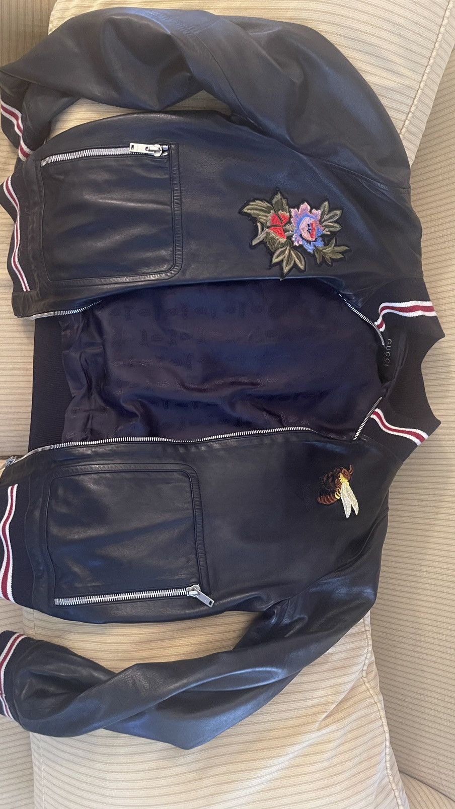 Gucci Vintage Gucci genuine leather jacket Size US XL / EU 56 / 4 - 6 Thumbnail