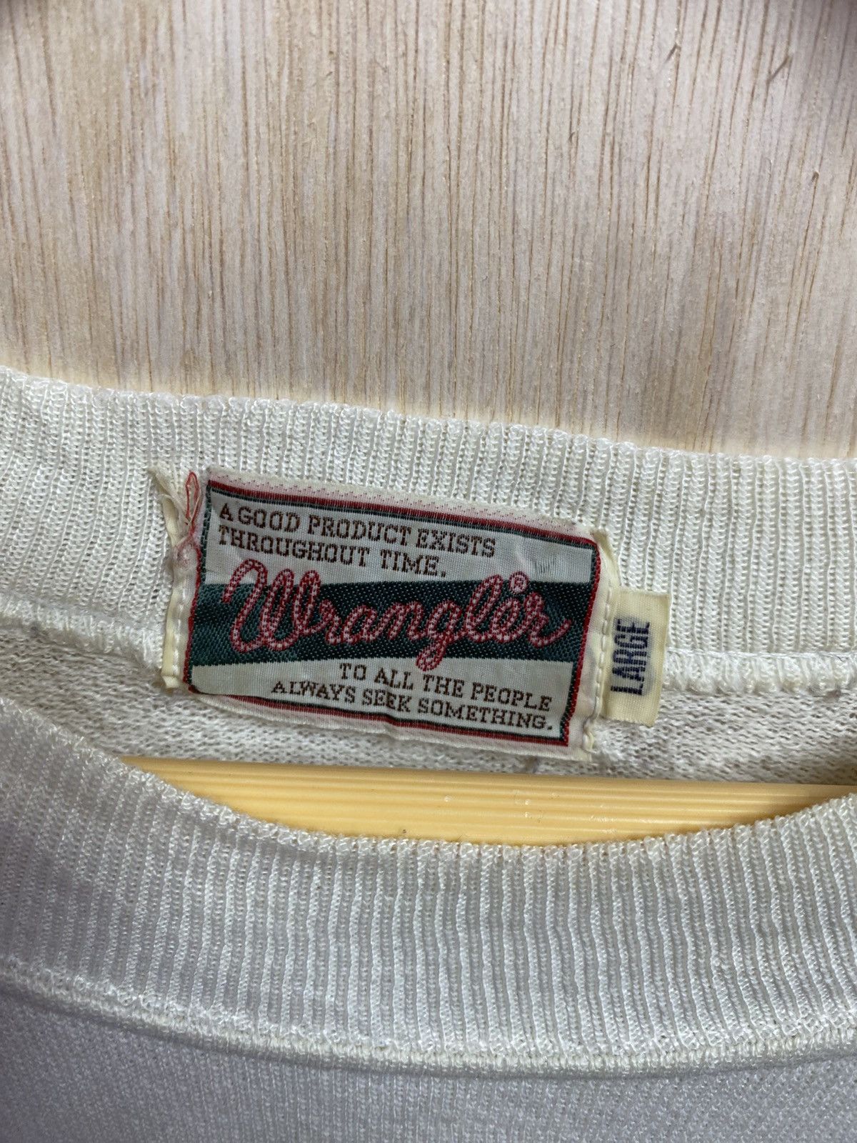 Wrangler vintage Wrangler Blue Bell crewneck sweatshirt. Size US XL / EU 56 / 4 - 3 Thumbnail