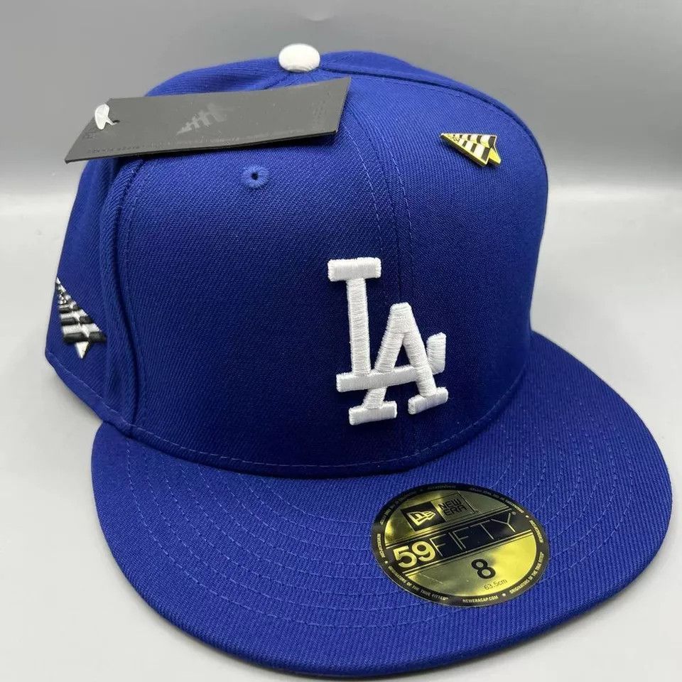 New Era Los Angeles Dodgers Paper Planes Roc Nation Hat Men 8 Size ONE SIZE - 3 Thumbnail