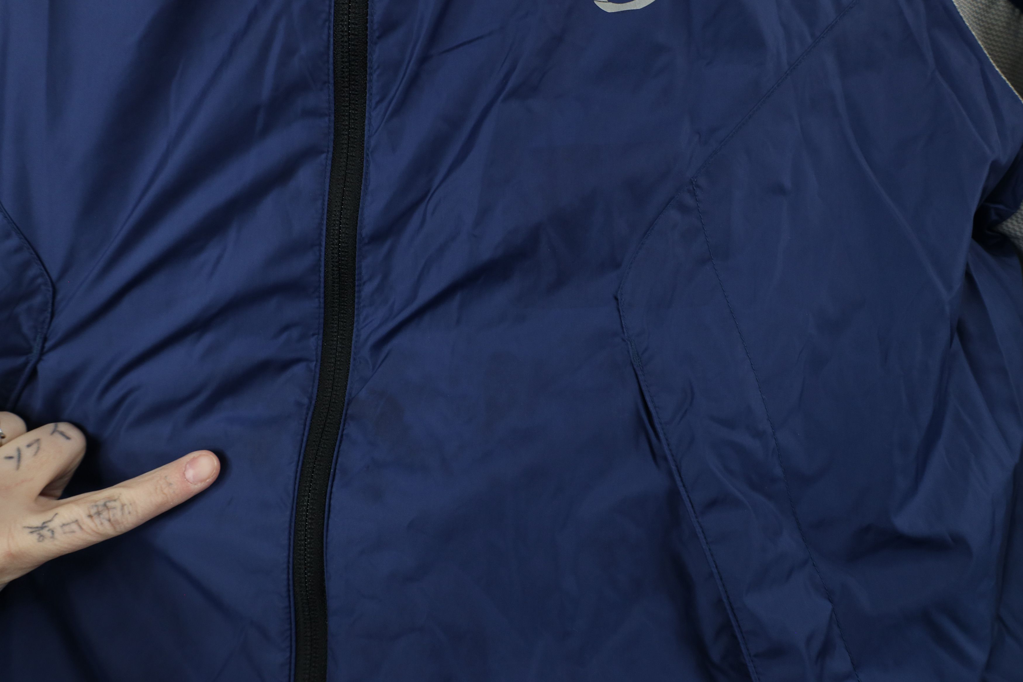 Nautica × Vintage Vintage 90s Nautica Competition Spell Out Windbreaker Jacket Size US L / EU 52-54 / 3 - 5 Thumbnail
