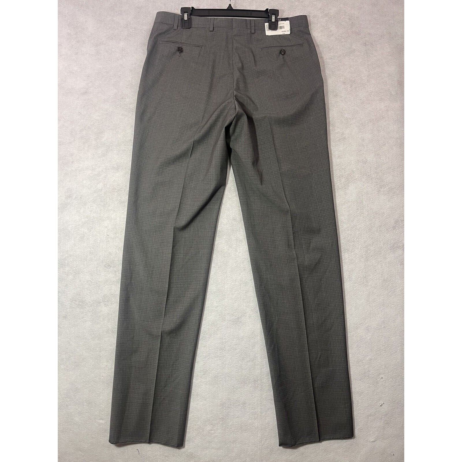Ralph Lauren Ralph Lauren Nero Dress Pants Mens 43 Long 37 Gray MSPR $495 Size 42L - 2 Thumbnail