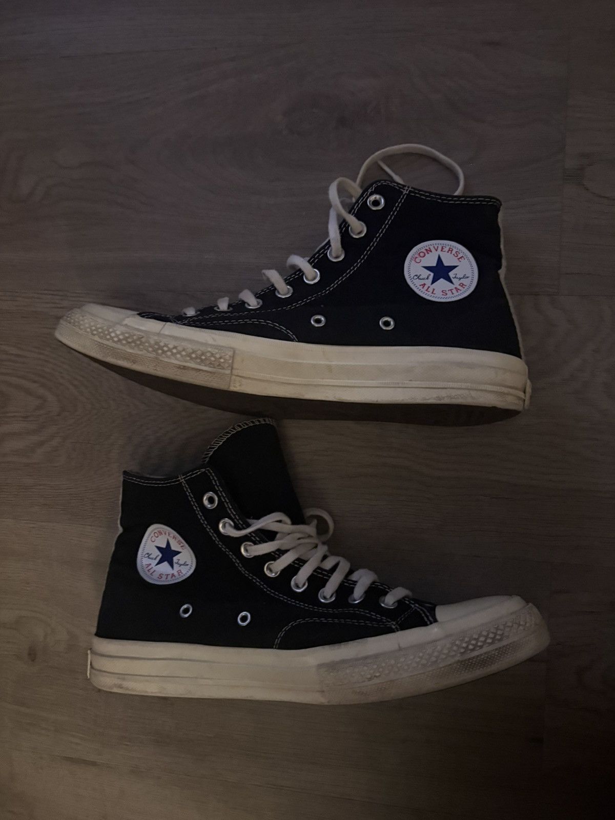 Comme des Garcons PLAY × Converse CDG Play Converse Size US 9.5 / EU 42-43 - 3 Thumbnail