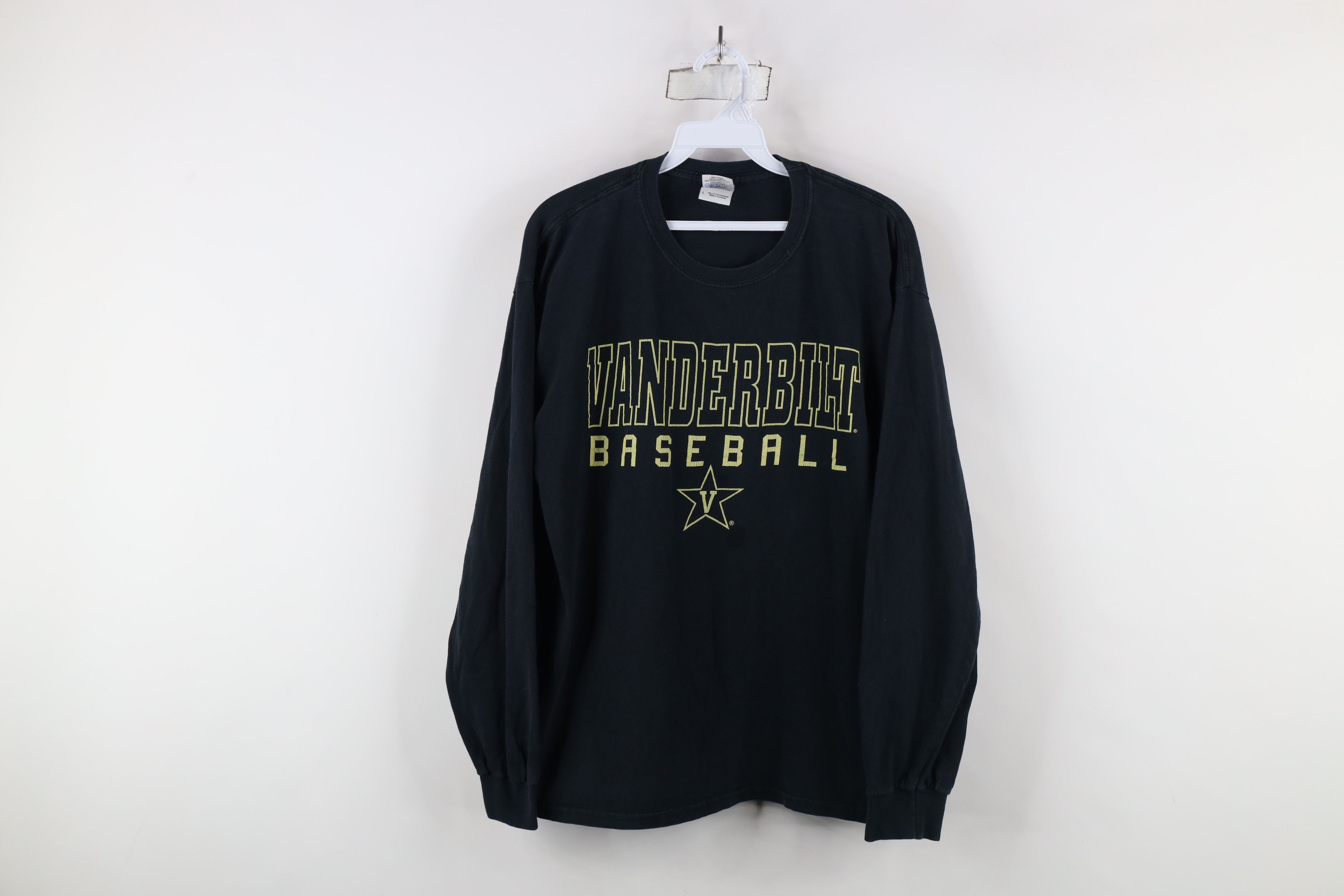 Vintage Vintage Vanderbilt University Baseball Long Sleeve T-Shirt Size US L / EU 52-54 / 3 - 1 Thumbnail