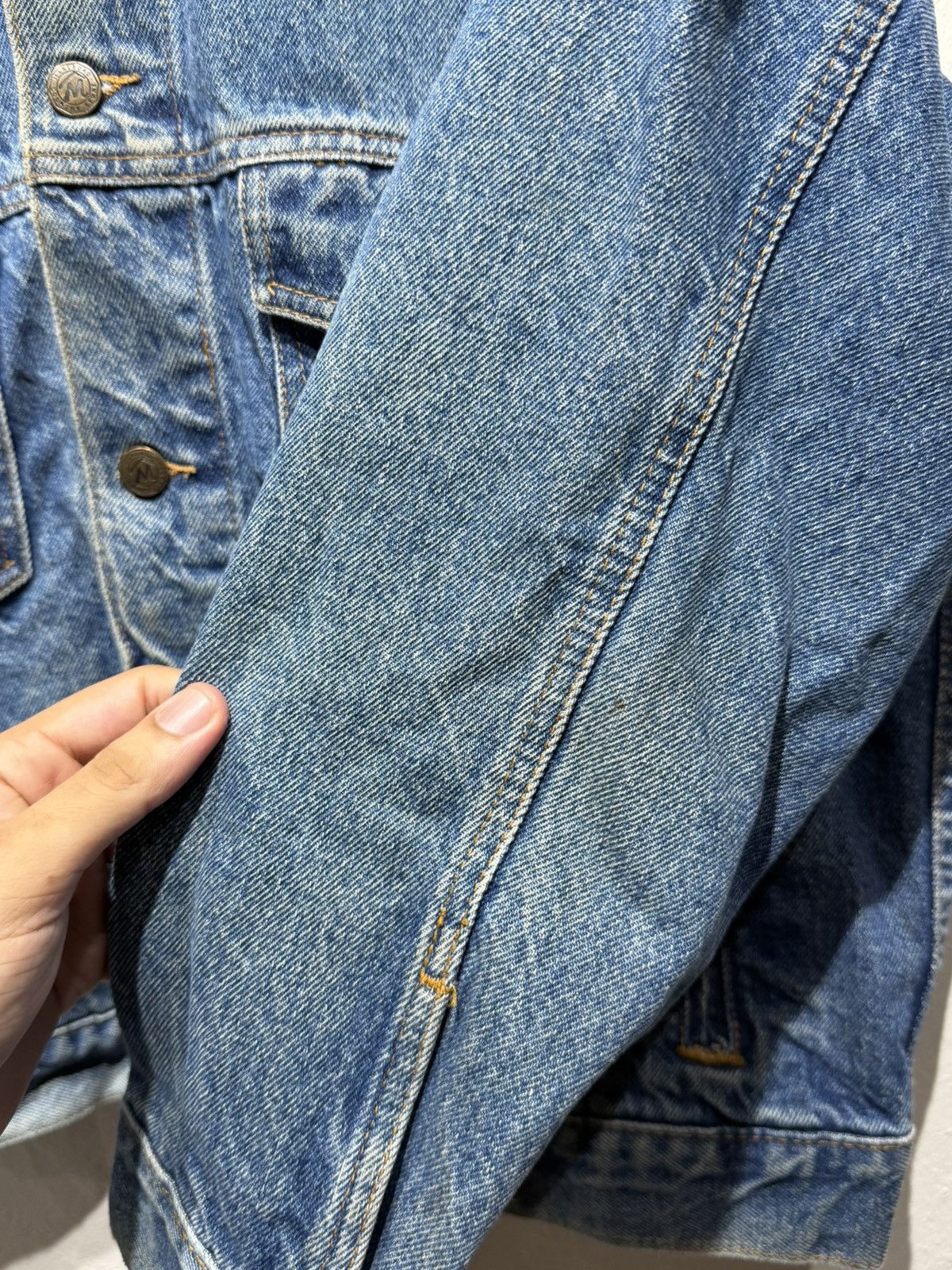 Marlboro Classics Vintage Marlboro Denim jacket Size US S / EU 44-46 / 1 - 8 Thumbnail