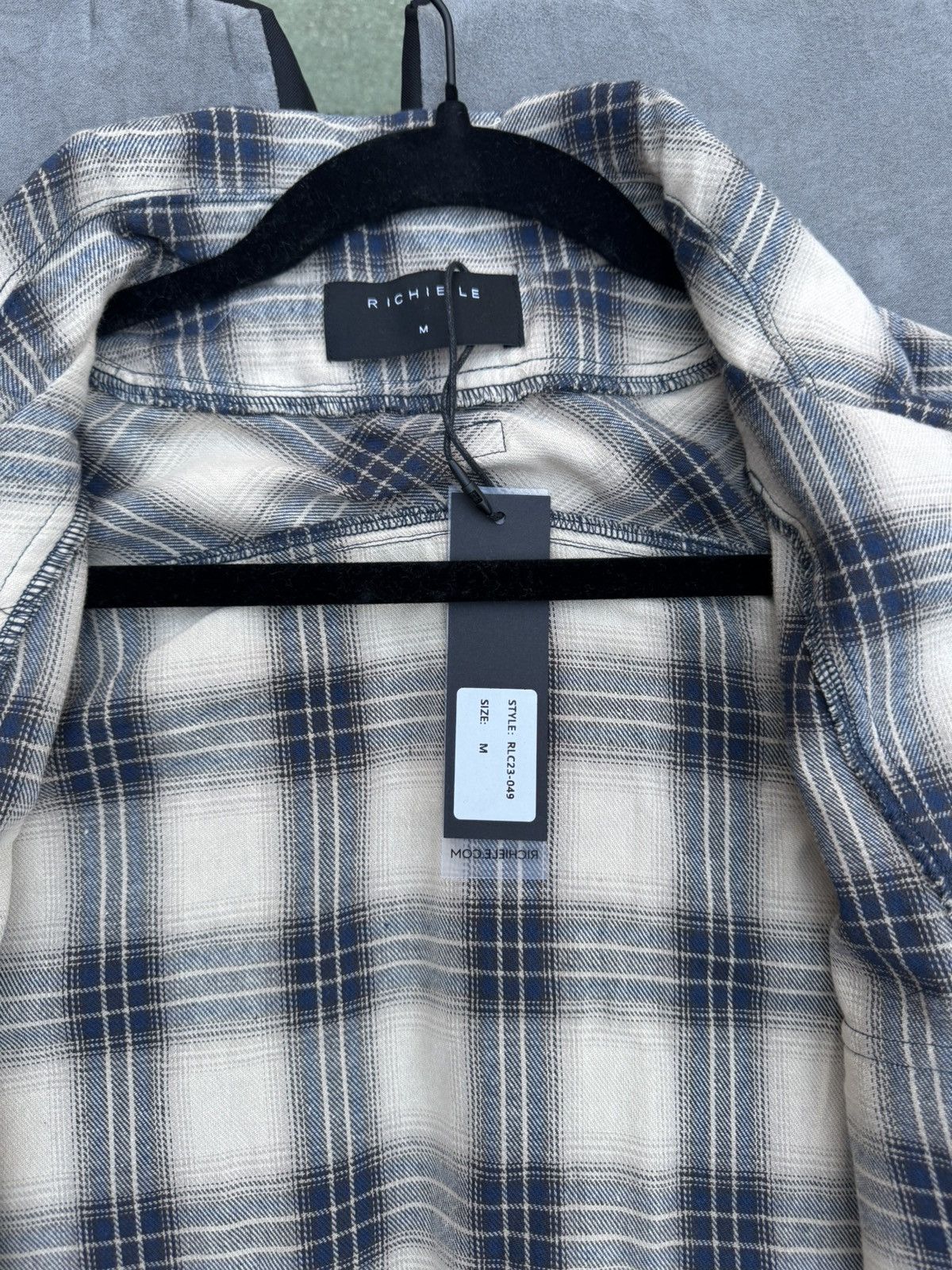 Richie Le Collection Richie Le Collection Flannel Size US M / EU 48-50 / 2 - 5 Thumbnail