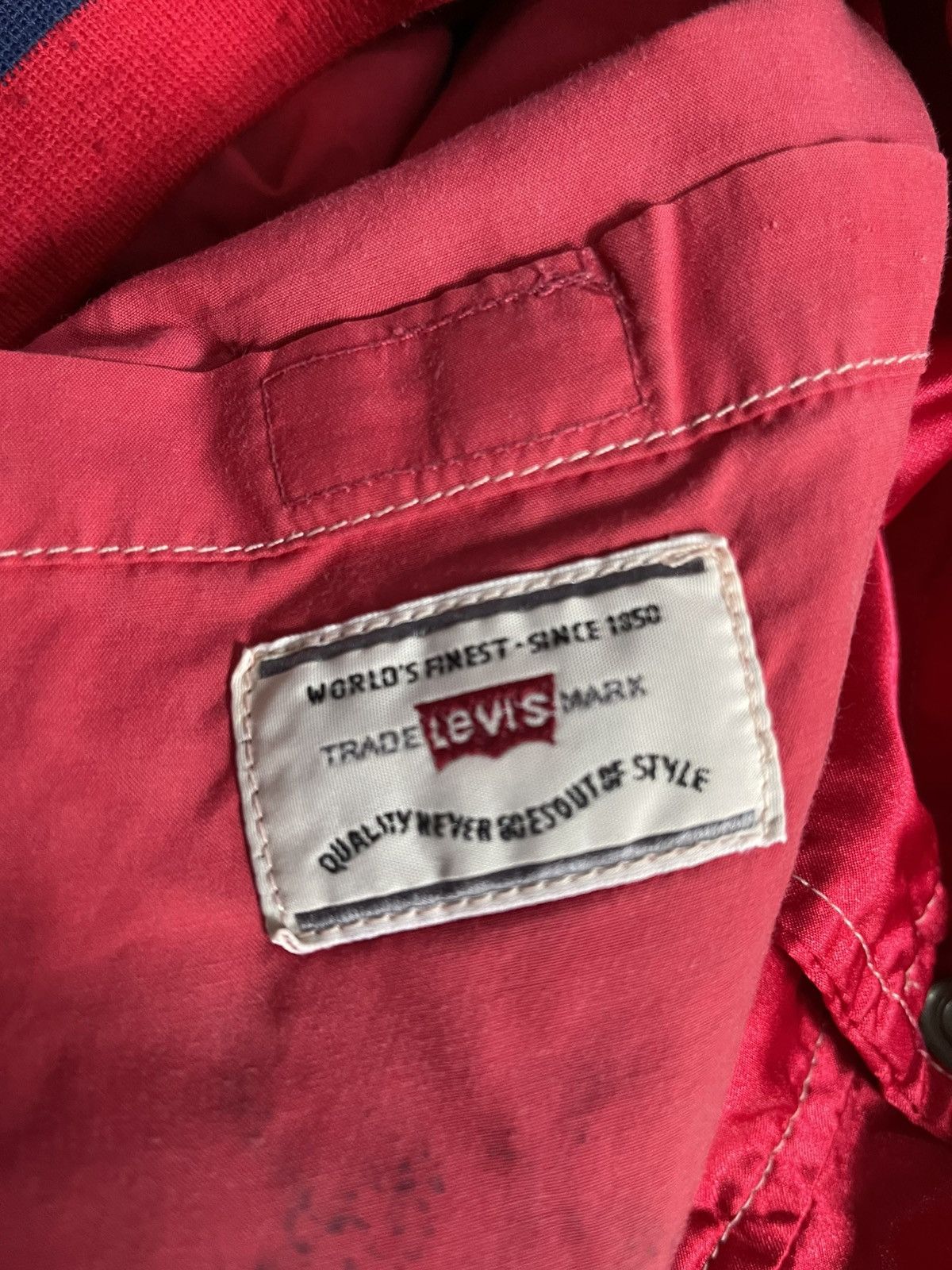 Levi's Vintage Levis Satin Jacket 90s Size US L / EU 52-54 / 3 - 6 Thumbnail