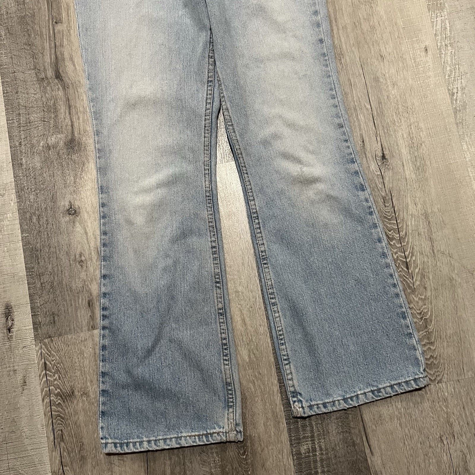 Levi's Vintage Levis 515 Jeans Womens 4 SM Blue Low Rise Boot Cut Size 27" / US 4 / IT 40 - 5 Thumbnail