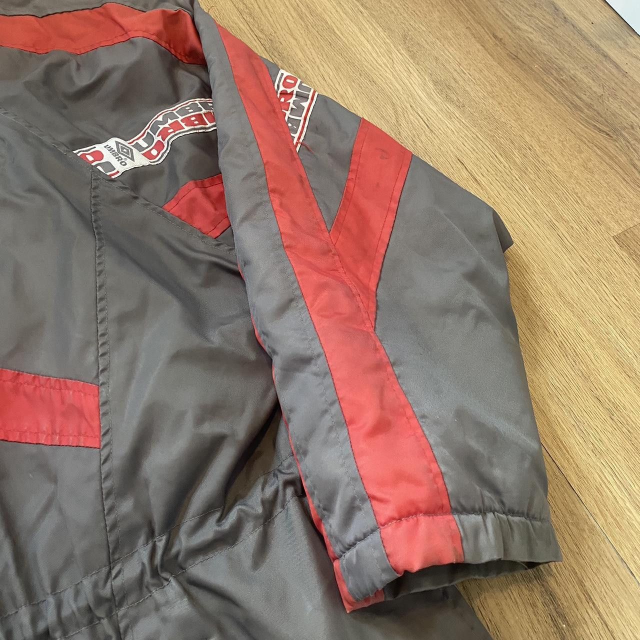 Umbro 1996 90s Ajax Amsterdam Umbro Jacket Football Bench Vintage Size US L / EU 52-54 / 3 - 8 Thumbnail