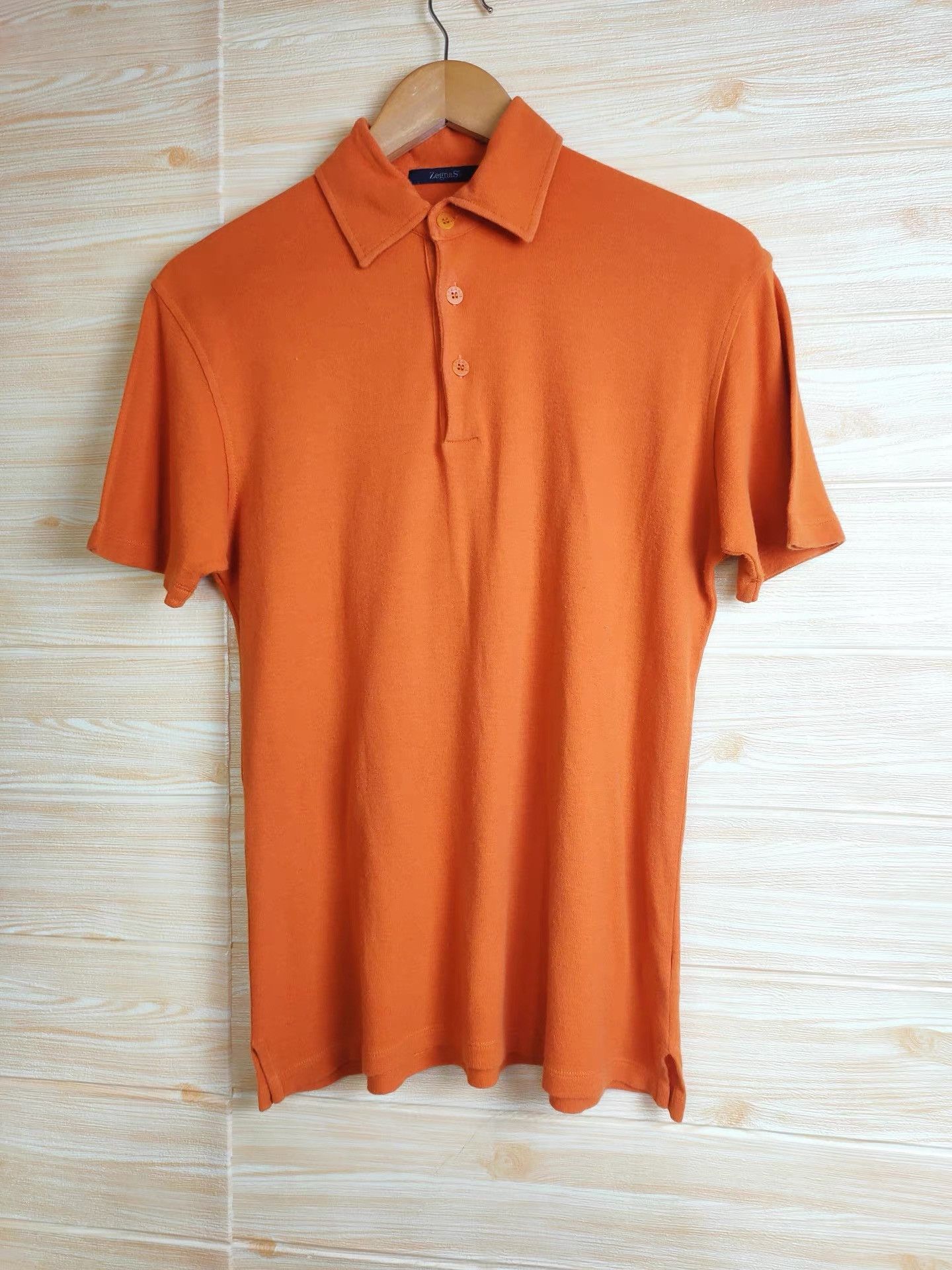 Z Zegna Zegna Sport Men's Short Sleeve Polo T-shirt K29 Size US S / EU 44-46 / 1 - 1 Thumbnail