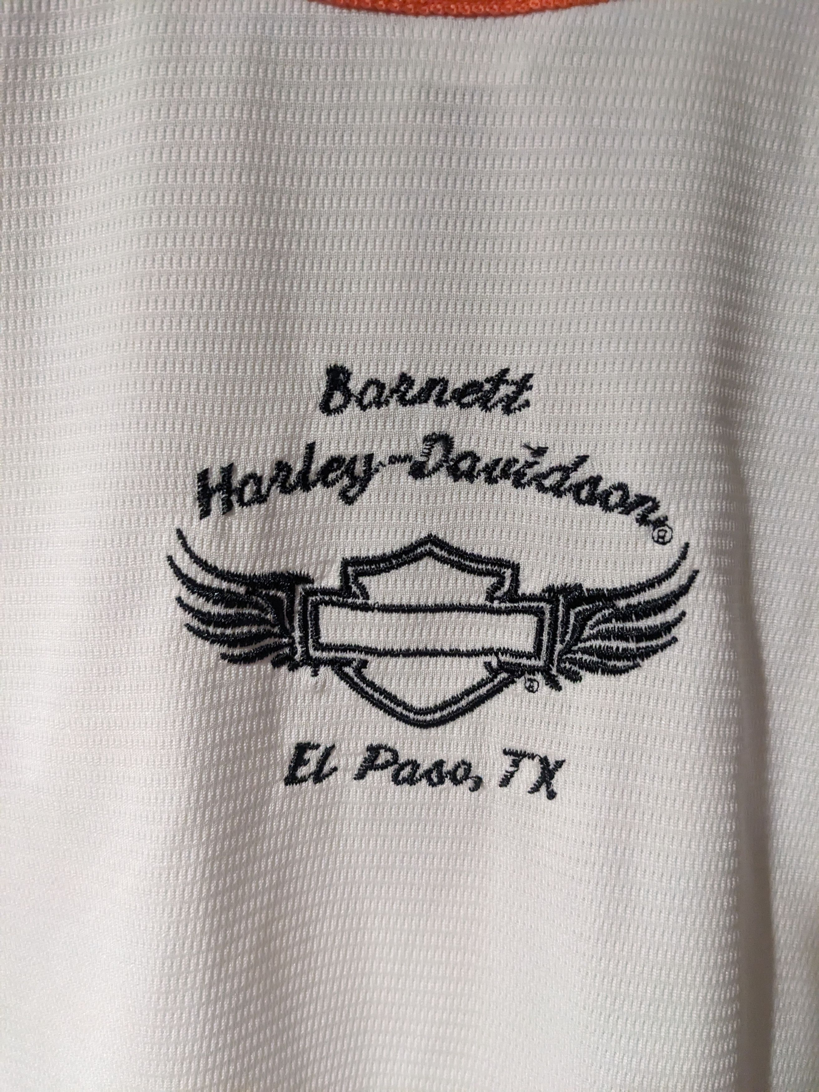 Harley Davidson × Vintage Vintage Y2K Harley Davidson Womans X-Large Baseball Jersey Size XL / US 12-14 / IT 48-50 - 5 Thumbnail