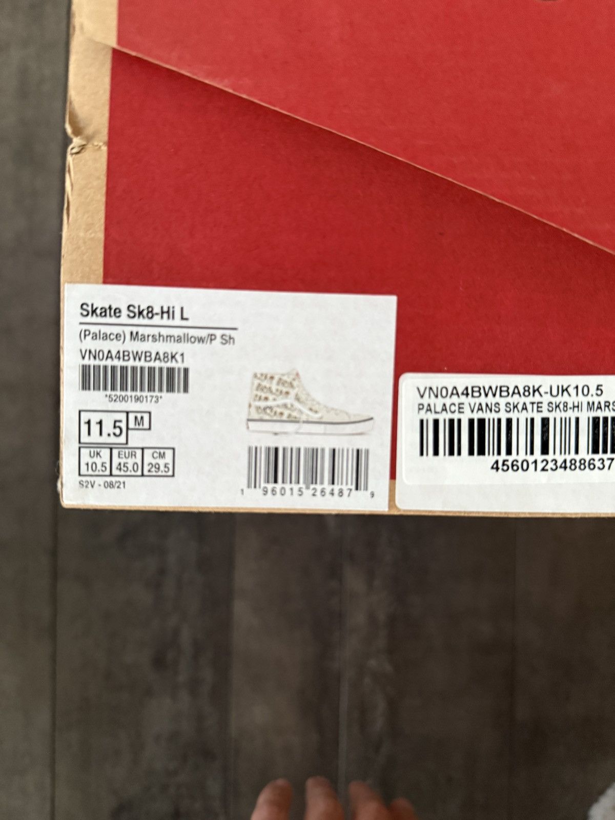 Palace × Vans Vans x Palace Size US 11.5 / EU 44-45 - 8 Thumbnail