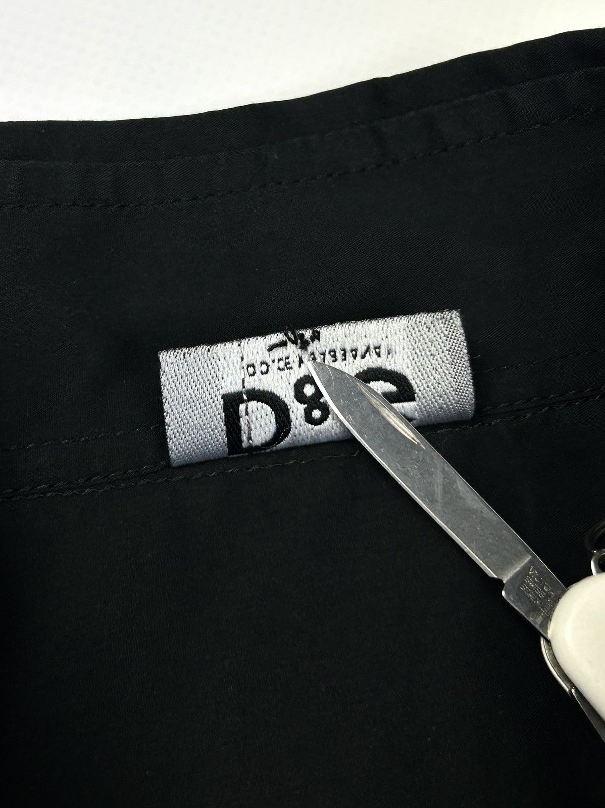 Dolce & Gabbana Vintage DOLCE & GABANNA Short Sleeve Shirt Black Archive Y2K Size US L / EU 52-54 / 3 - 15 Thumbnail