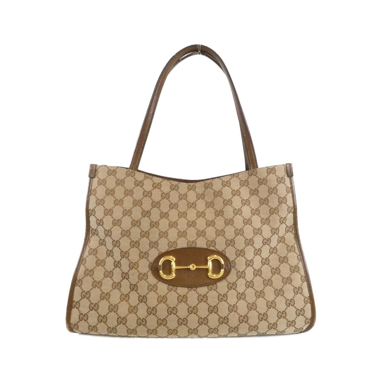 Gucci Gucci HORSEBIT 1955 GG Canvas Leather Bag Leather Tote Bag 623694 GY5OG DUTY FREE for USA