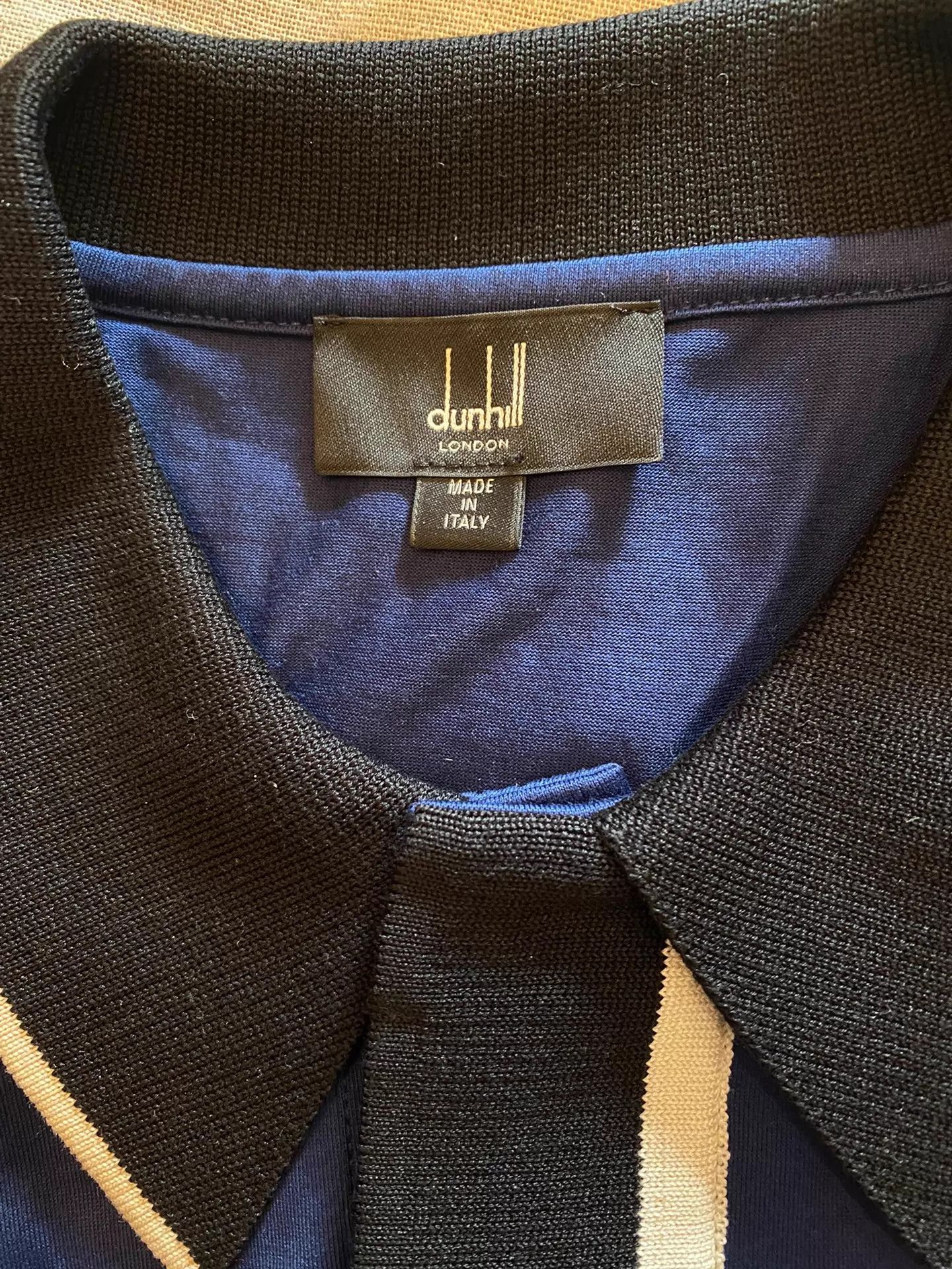 Alfred Dunhill dunhill long sleeve silk-cotton polo new old money Size US S / EU 44-46 / 1 - 4 Thumbnail