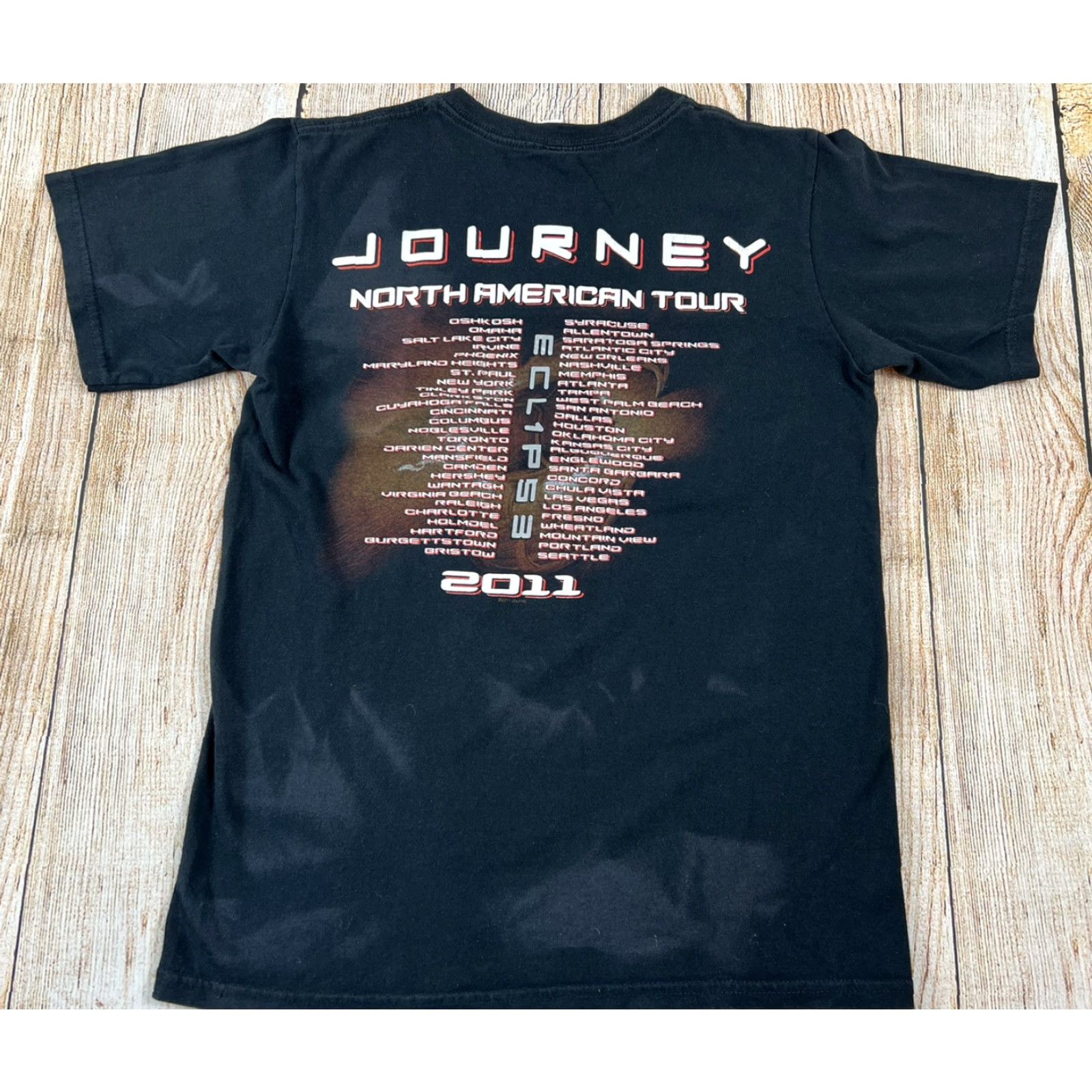 Anvil Anvil T-Shirt Eclipse North American Tour Black Short Sleeve Size S Mens Size US S / EU 44-46 / 1 - 2 Thumbnail