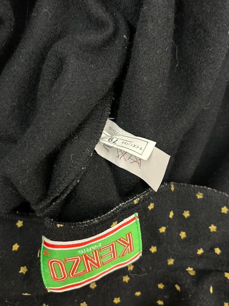 Kenzo KENZO Early black star lace collar robe vintage Size M / US 6-8 / IT 42-44 - 9 Thumbnail