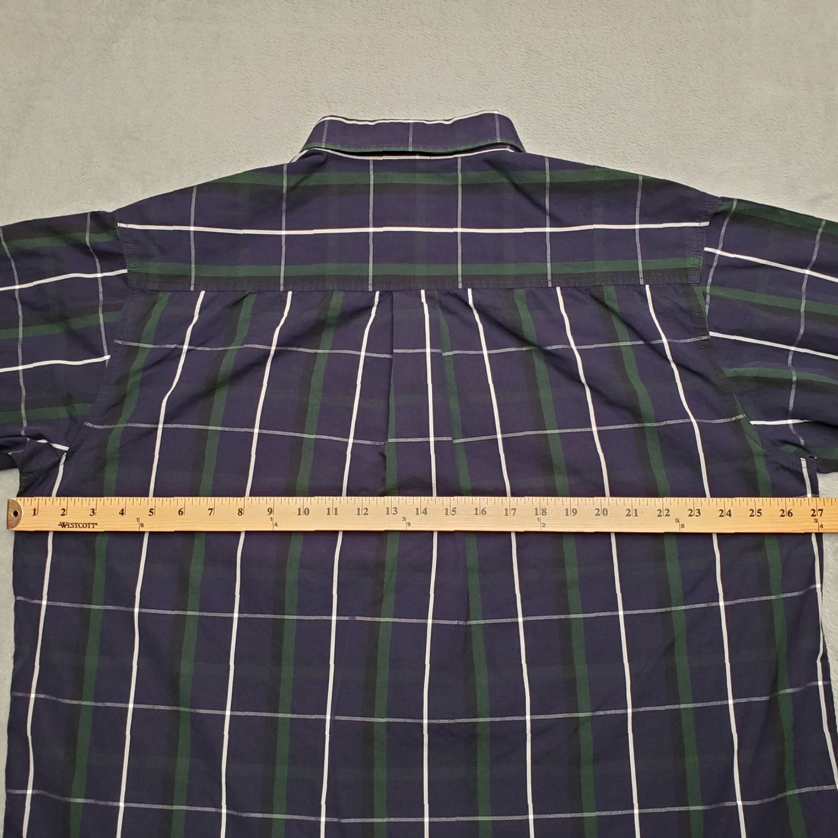 Vintage Cinch Shirt Mens XL Blue Window Pane Plaid Cowboy Western Ranch Casual Shirt Mens XL Blue Window Pane Plaid Cinch Size US XL / EU 56 / 4 - 6 Thumbnail