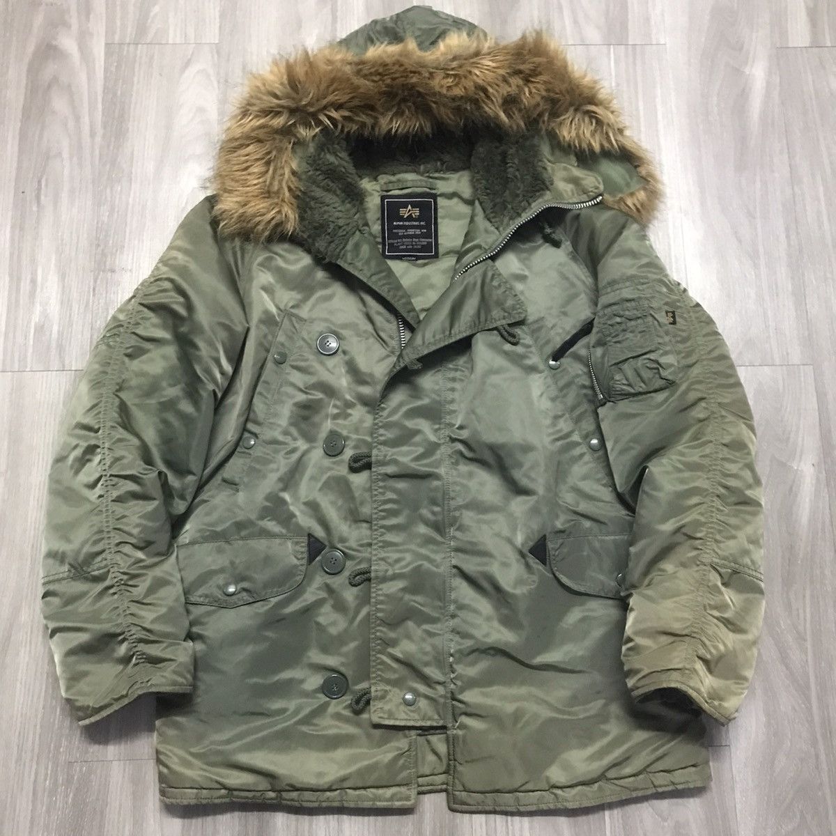 Alpha Industries Alpha Industries Parka Jacket N3B iconic OliveGreen Size US M / EU 48-50 / 2 - 11 Thumbnail