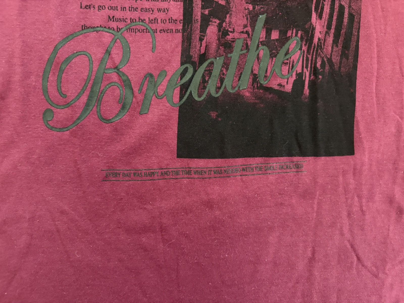 semanticdesign Semantic Design “Breathe” Graphic Tee Size US L / EU 52-54 / 3 - 5 Thumbnail