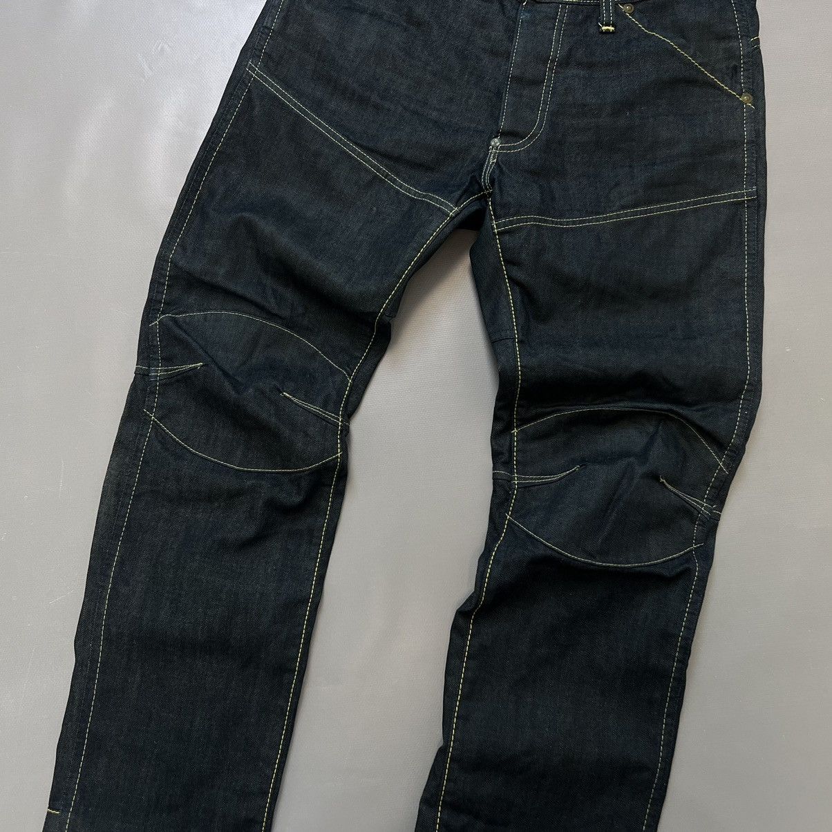 G-Star × Vintage Vintage G Star Raw 96 GS3301 Denim Jeans Big Logo Y2k Size US 32 / EU 48 - 5 Thumbnail