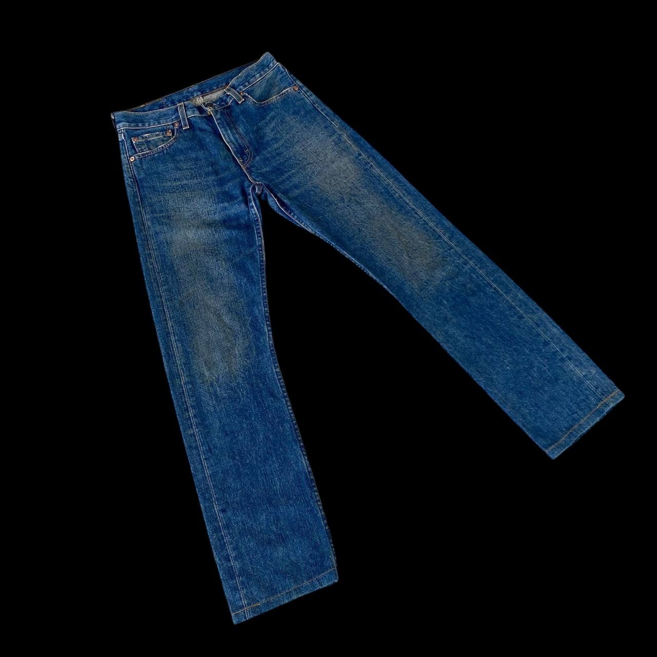Levi's Vintage Clothing VINTAGE 00S LEVIS 505 BLUE RUSTY WASH W29X30"(J09-04) Size US 29 - 2 Thumbnail