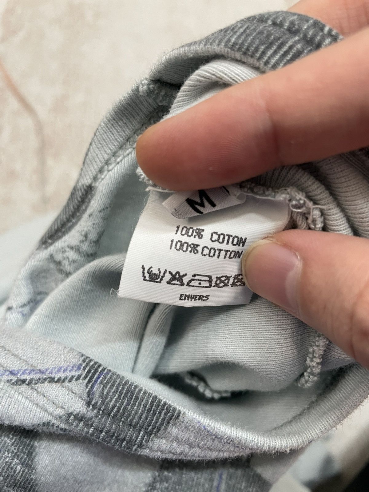 Maison Margiela Martin Margiela FW03 Artisanal Trompe L’Oeil Print T-shirt Size US M / EU 48-50 / 2 - 7 Thumbnail