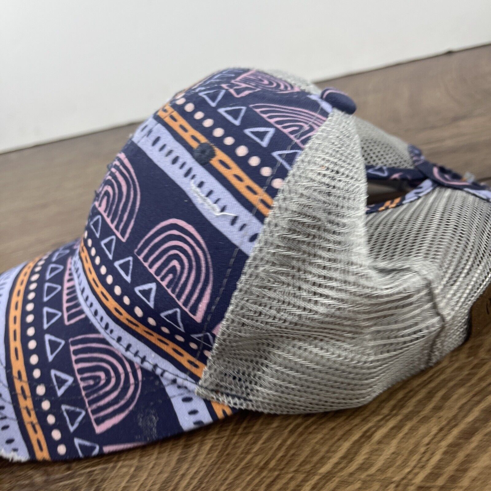 Other Blue Creative Hatr Rainbow Pyramid Blue Hat Adjustable Adult Size ONE SIZE - 7 Thumbnail