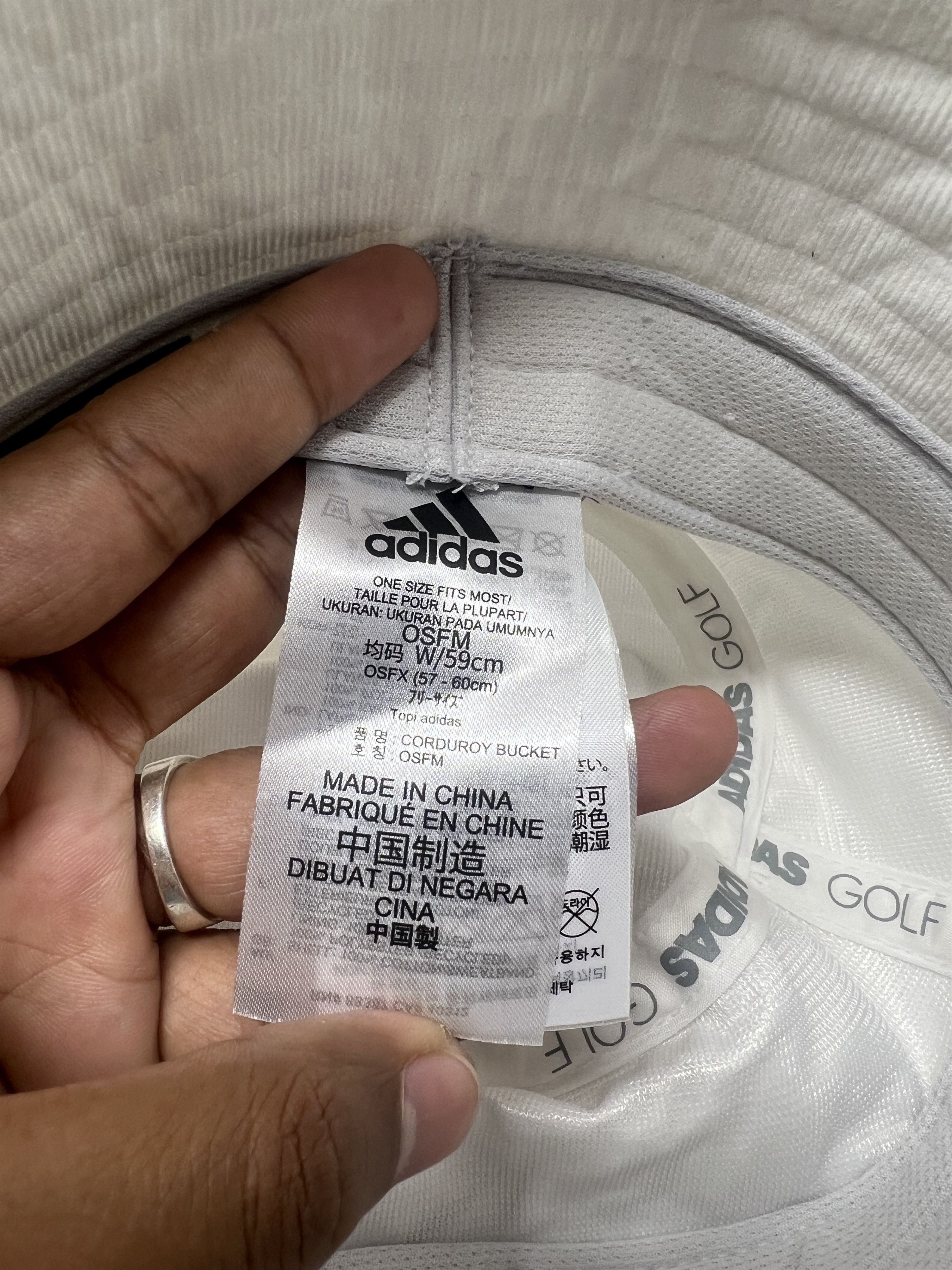 Adidas Adidas Corduroy Bucket Hat Size ONE SIZE - 10 Thumbnail