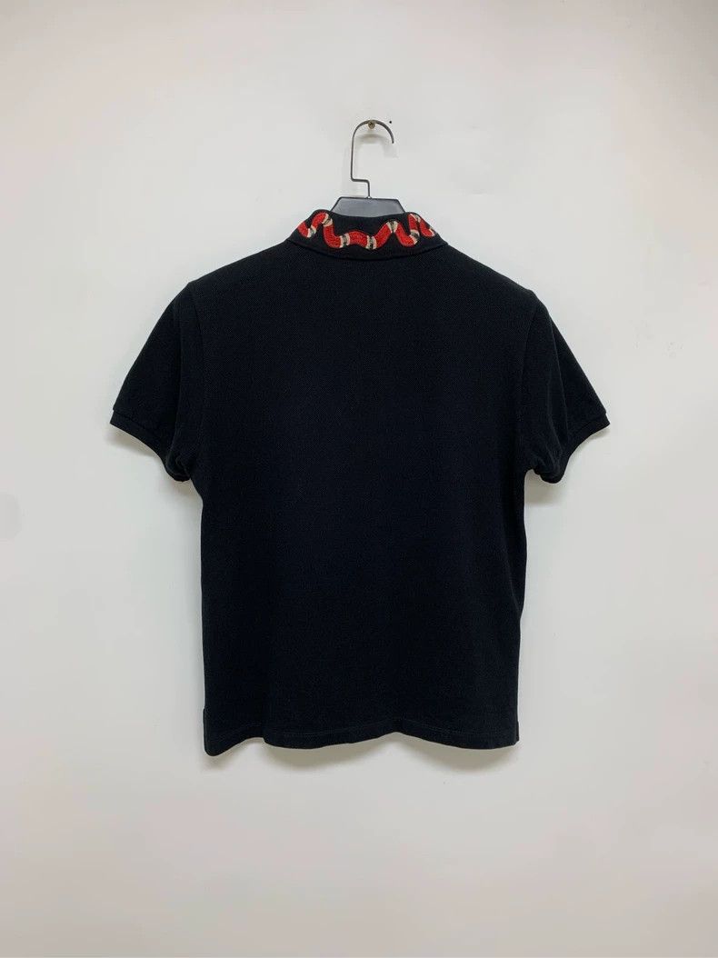 Gucci GucciClassic snake-patterned embroidered polo shirt 2503-Ne Size US S / EU 44-46 / 1 - 2 Thumbnail