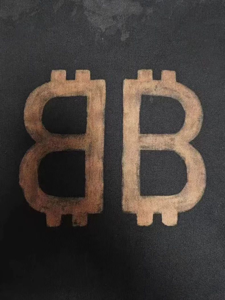 Balenciaga Balenciaga 23 FW Mud Dye Bitcoin Sabotage Hoodie 2502-Nexta Size US M / EU 48-50 / 2 - 3 Thumbnail