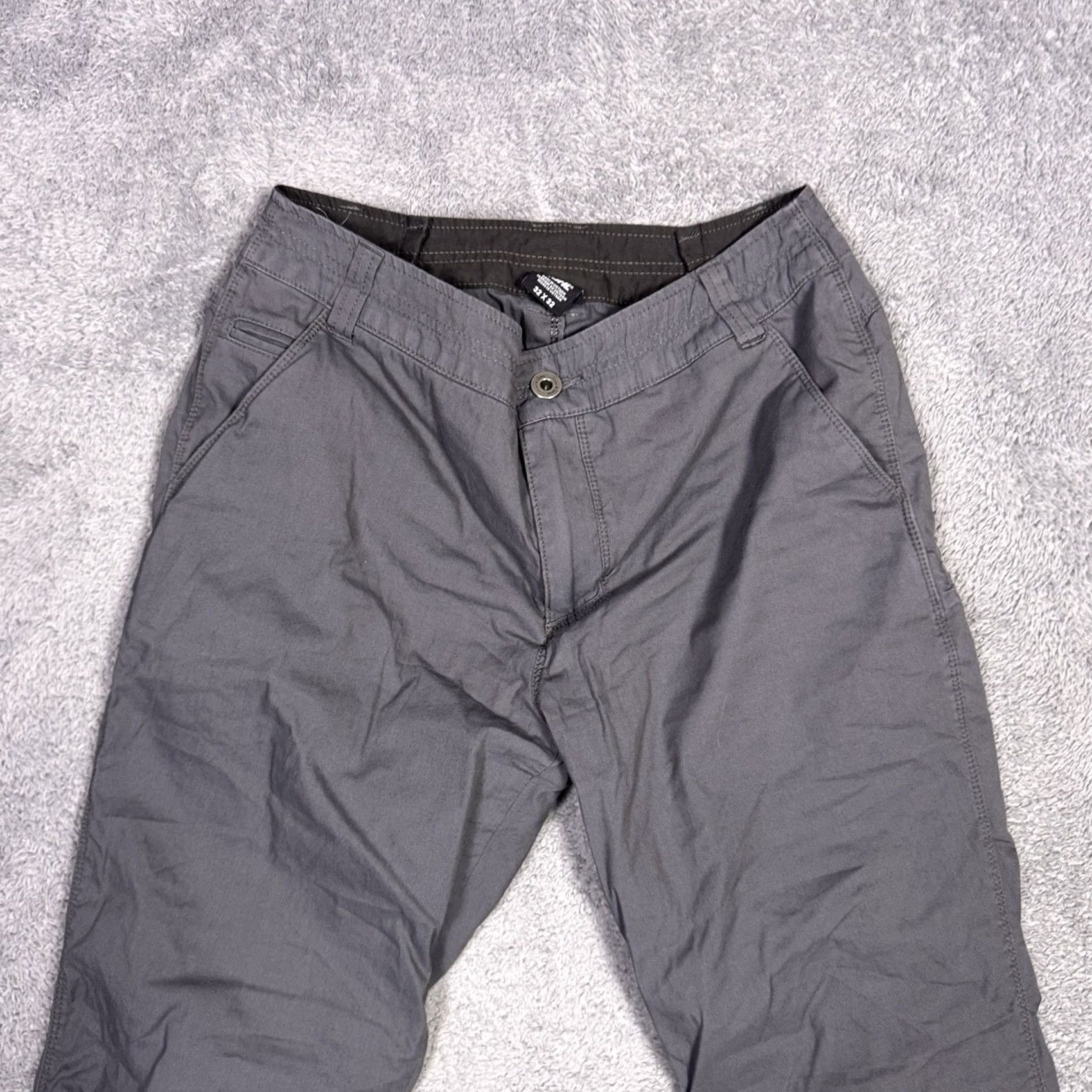 Vintage Kuhl Mens 30x32 Resistor Lite Chino Tech Stretch Commuter Pants UPF 5204 Gray Size US 30 / EU 46 - 2 Thumbnail