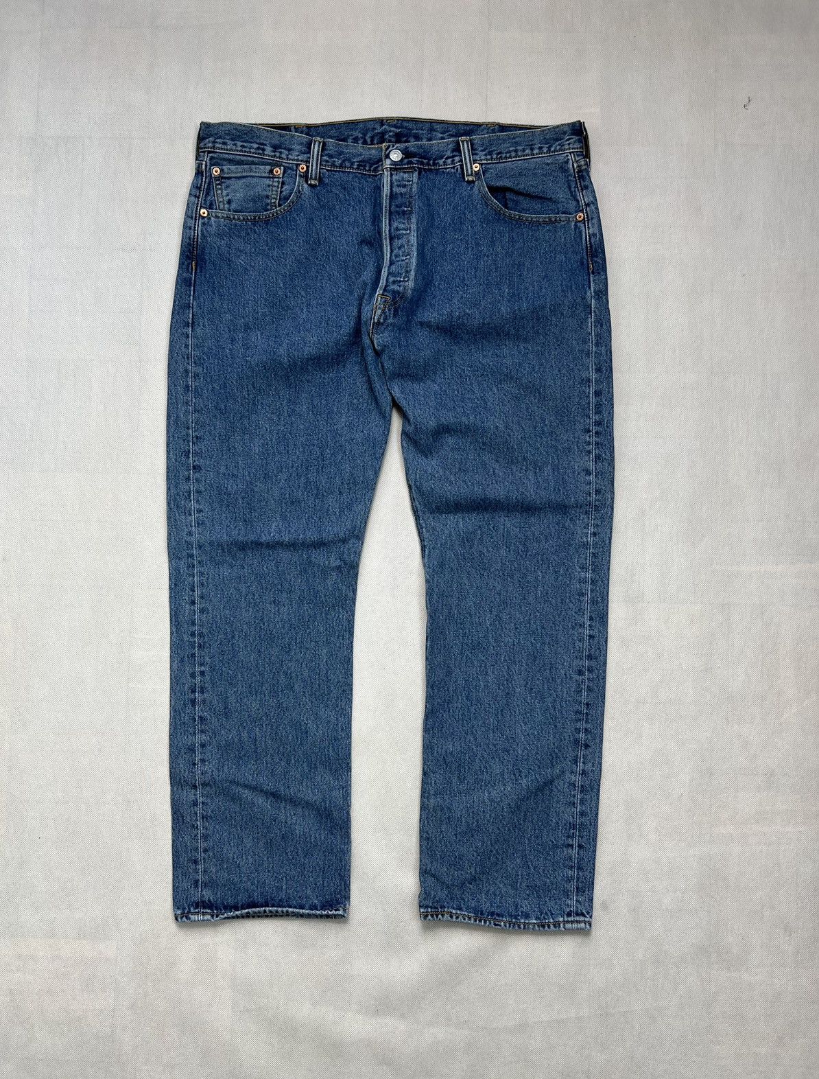 Levi's Baggy Pants Levi’s 501 blue jeans Size US 38 / EU 54 - 2 Thumbnail
