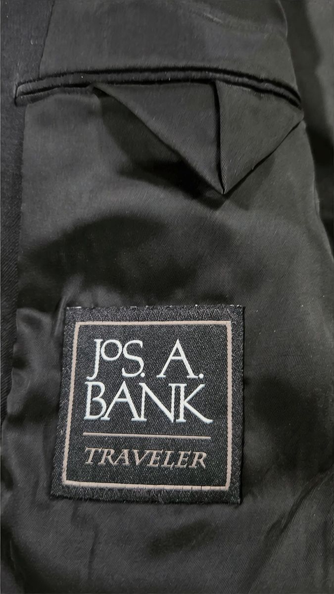 Jos. A. Bank Jos. A. Bank Chelsea Traveler Blazer Tailored Fit Wool 41L Size 42L - 5 Thumbnail
