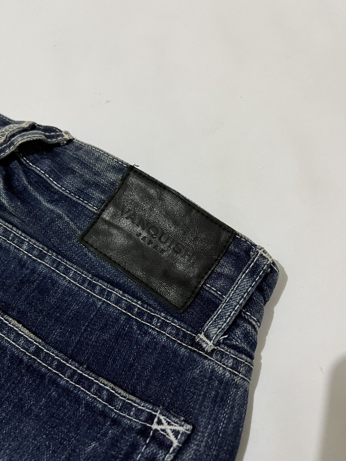 Japanese Brand Vanquish Japan Clawmark multi zip jeans Size US 30 / EU 46 - 9 Thumbnail