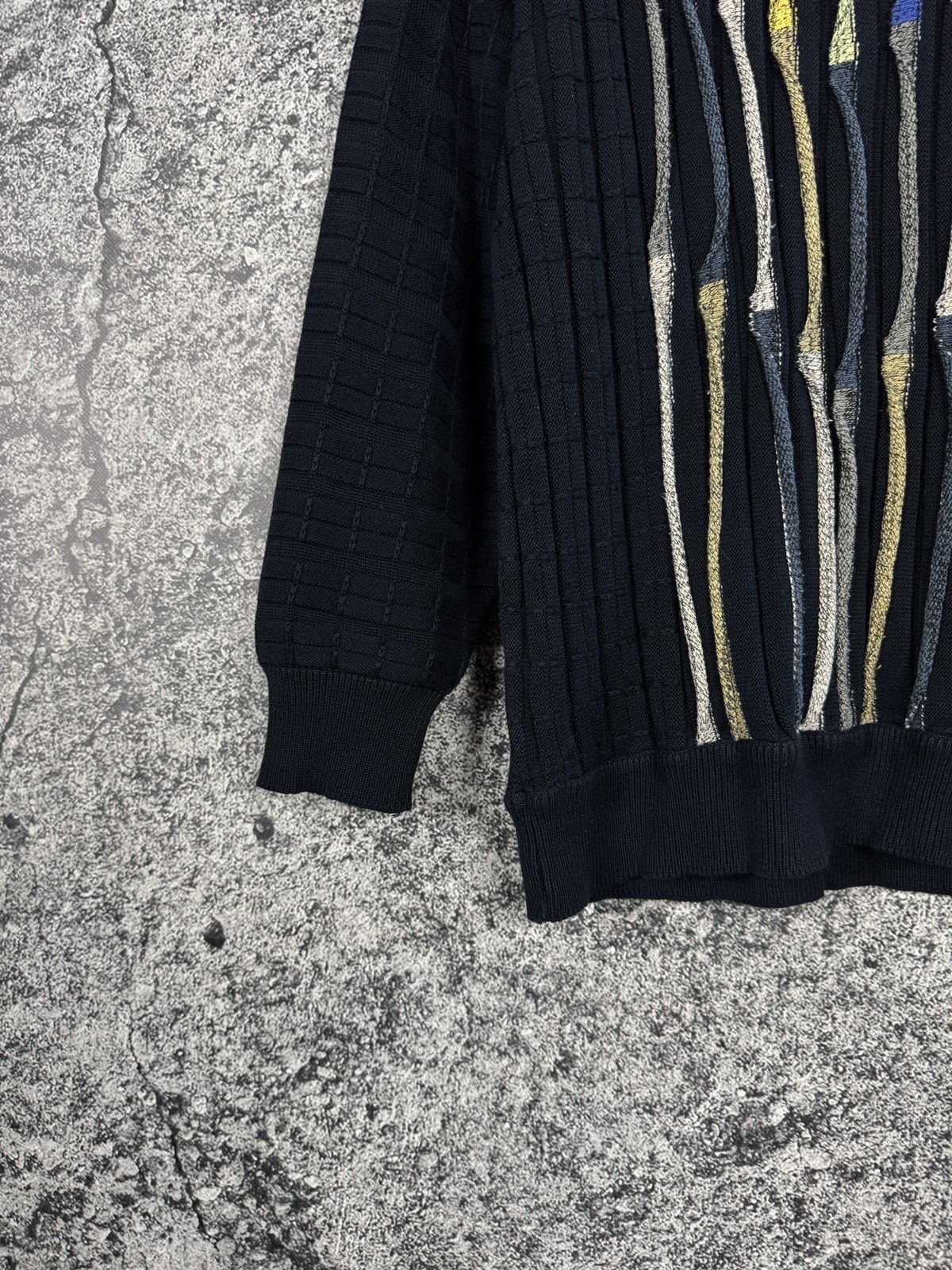 Carlo Colucci Carlo Colucci Personality Designer Knit Sweater Wool Size 52 Size US L / EU 52-54 / 3 - 4 Thumbnail