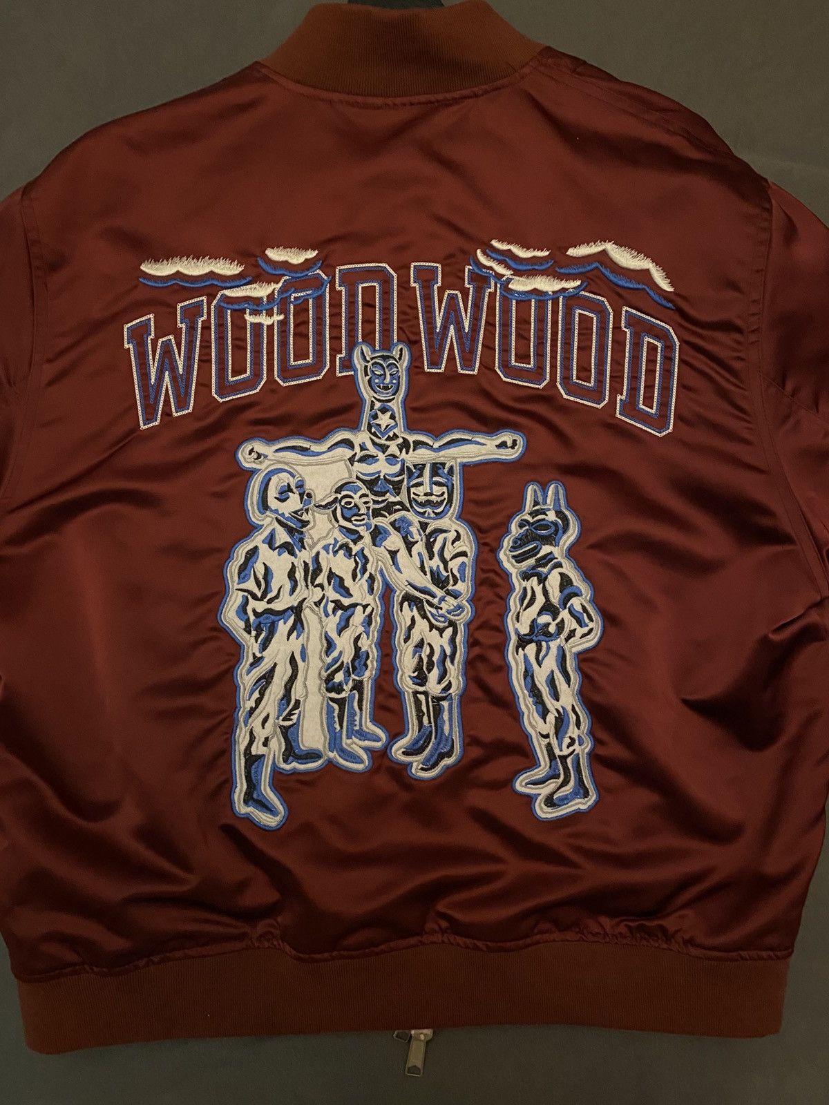 Wood Wood Wood Wood Casey Nylon Bomber Size US L / EU 52-54 / 3 - 13 Thumbnail