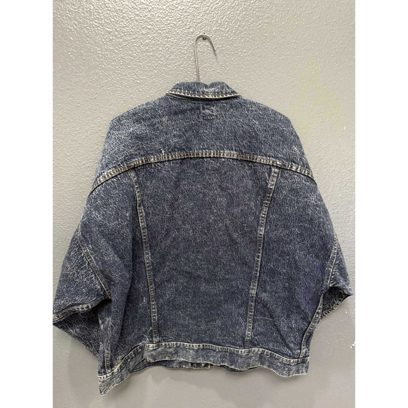Lee VINTAGE Lee Denim Jacket USA 80s Men’s Medium Blue Denim Jacket Men Size US 31 - 5 Thumbnail