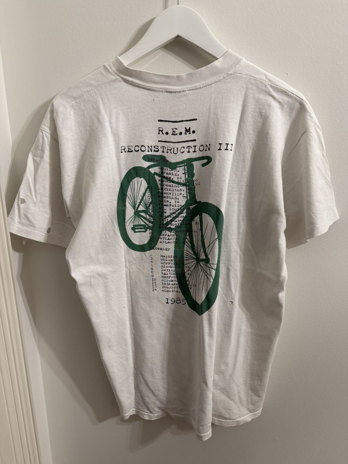 Band Tees R.E.M. – “Reconstruction Tour 1985” Vintage Tee Size US L / EU 52-54 / 3 - 7 Thumbnail