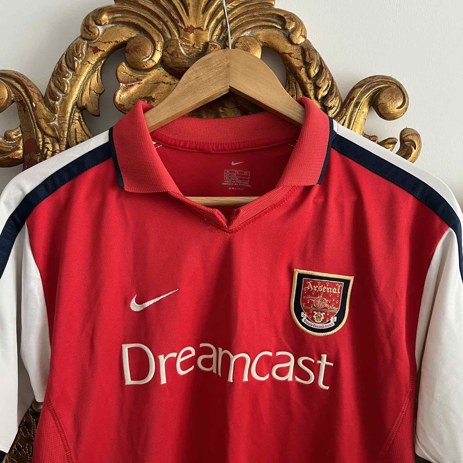 Nike Vintage Nike Arsenal 1996-1997 Henry Home Jersey Sz s Size US S / EU 44-46 / 1 - 4 Thumbnail