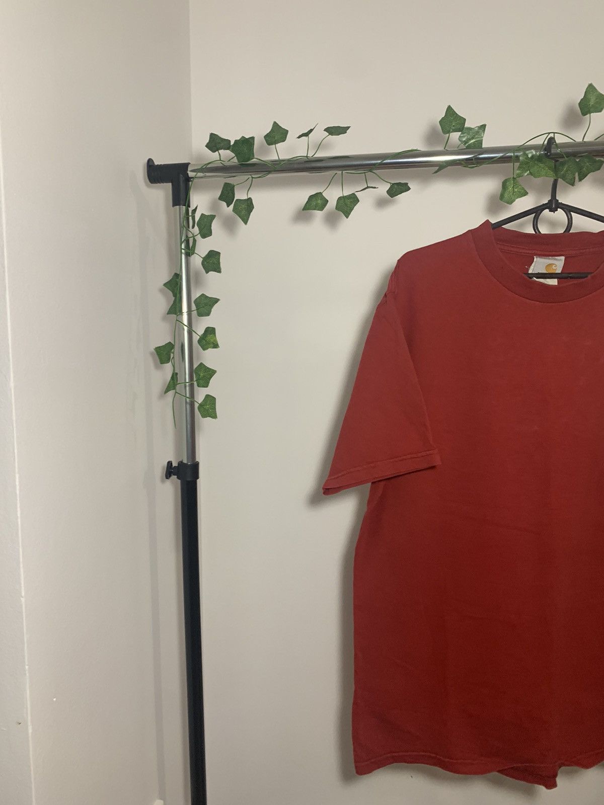 Carhartt × Vintage Carhatt WIP Pocket Logo T-shirt(custom) Red Size US L / EU 52-54 / 3 - 3 Thumbnail