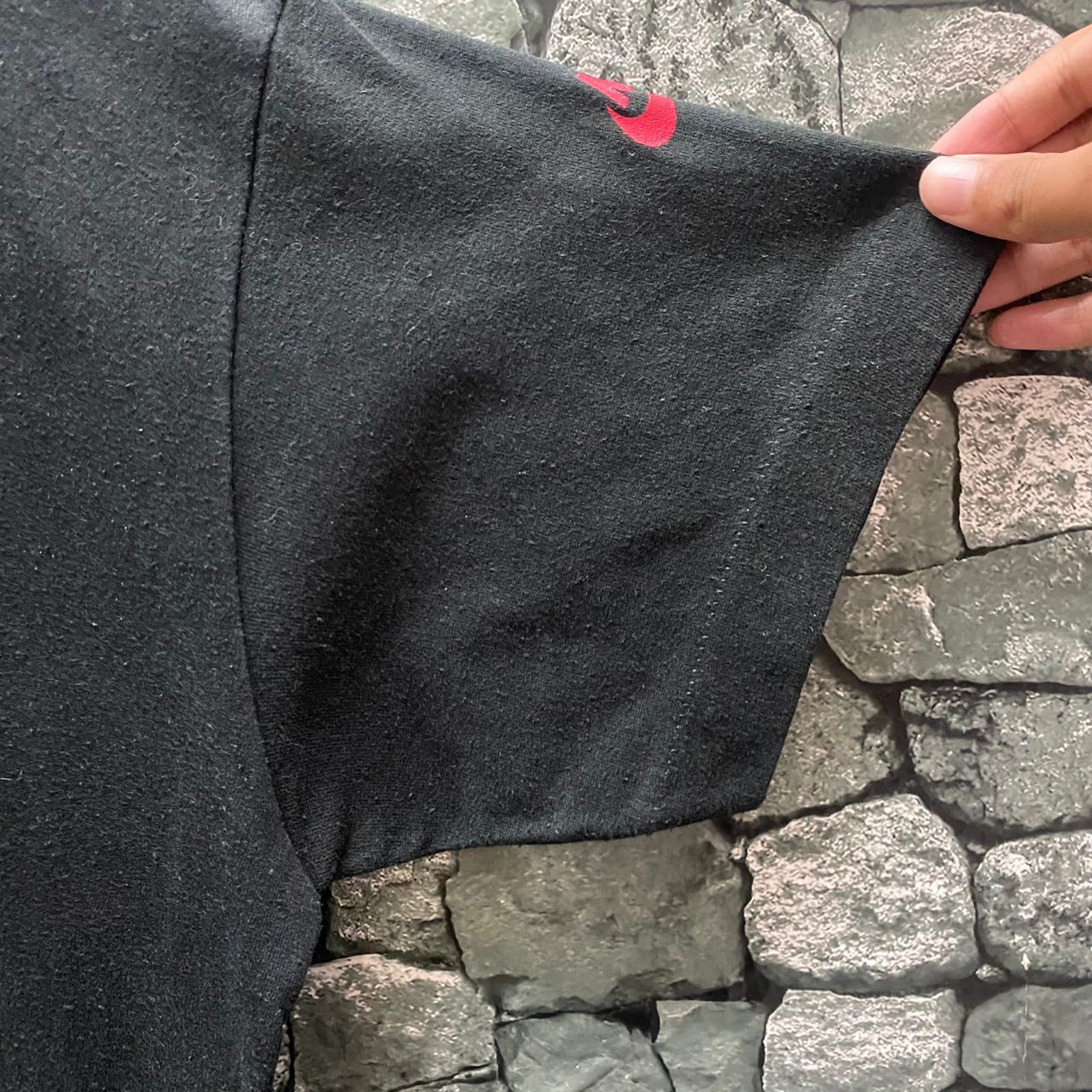 Nike Vintage 80s Nike Run Blue Tag Tshirt Size US L / EU 52-54 / 3 - 3 Thumbnail