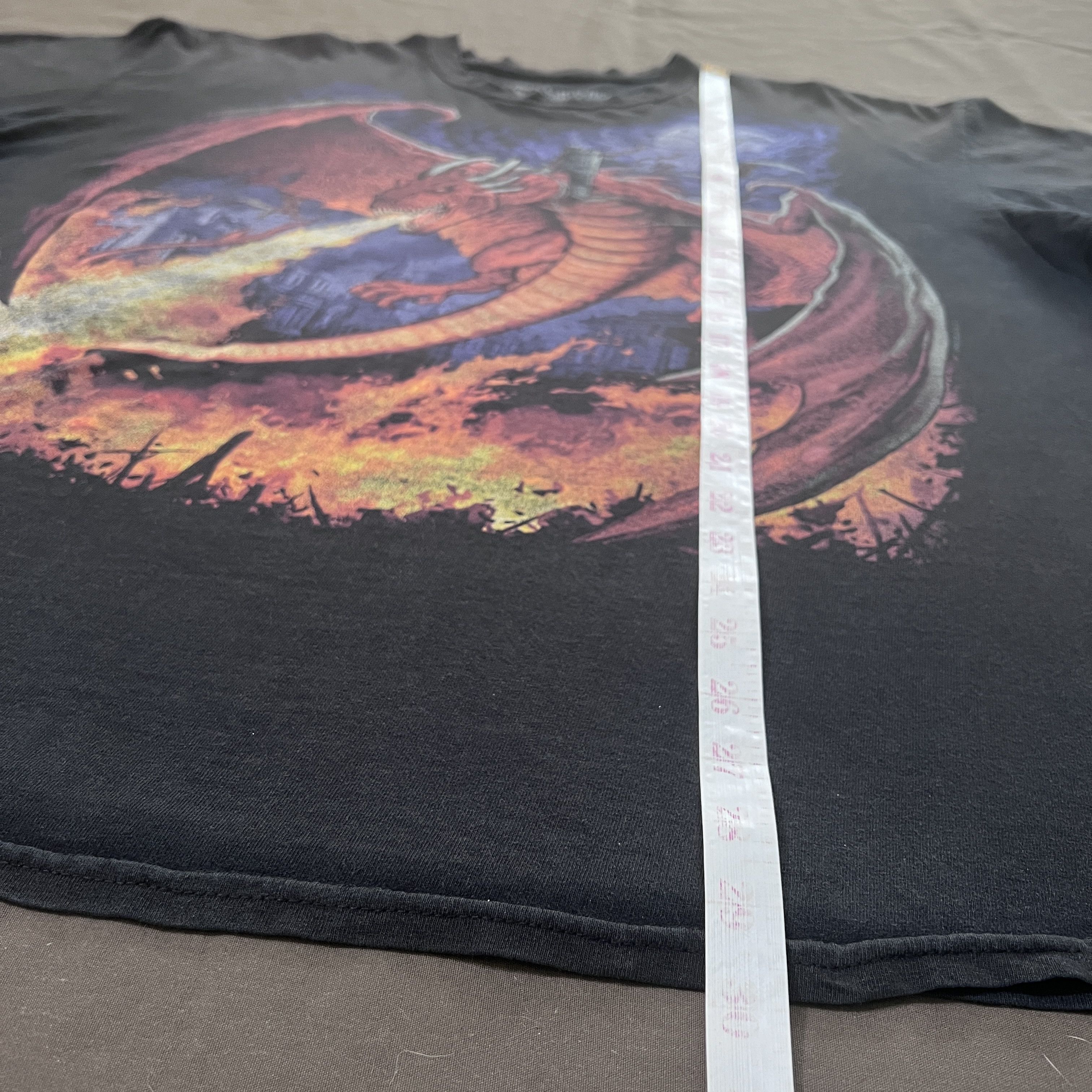 Liquid Blue 2015 Liquid Blue Dragon Warrior Skull Tee Faded 2XL Size US XXL / EU 58 / 5 - 16 Thumbnail