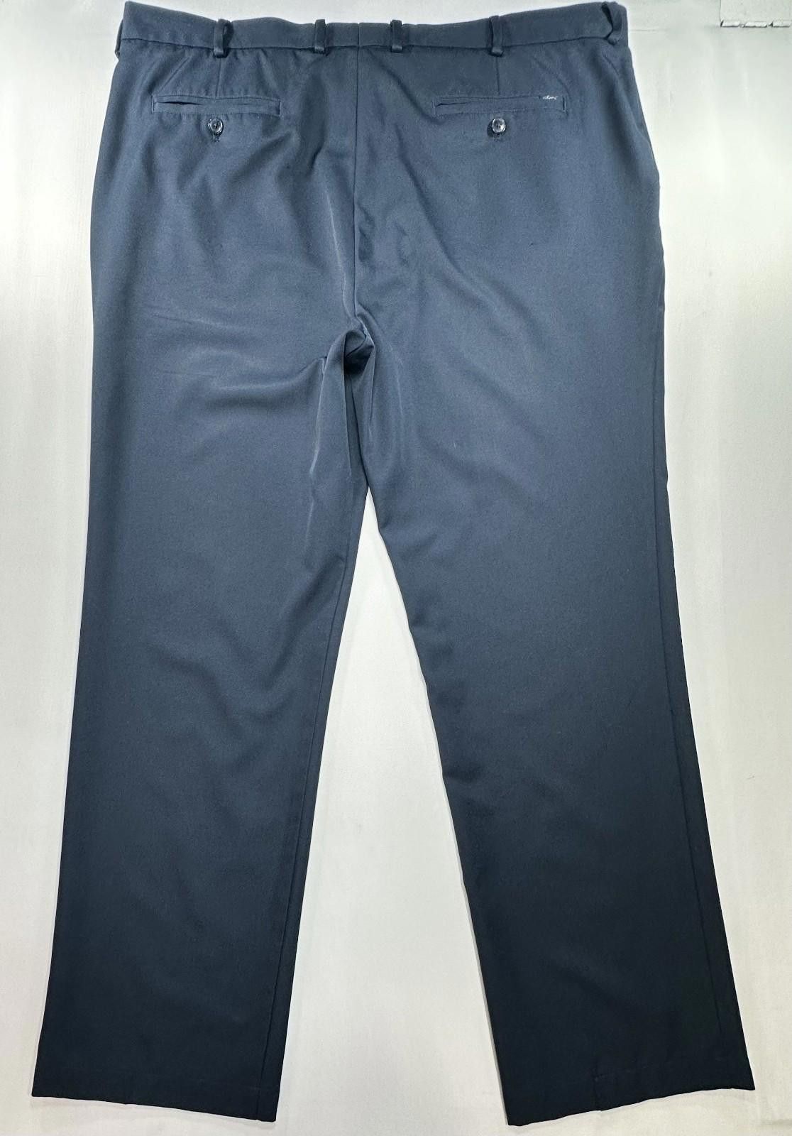 Greg Norman Greg Norman Flat Straight Leg Dress Pants Blue Mens 42/32 Size US 42 / EU 58 - 2 Thumbnail
