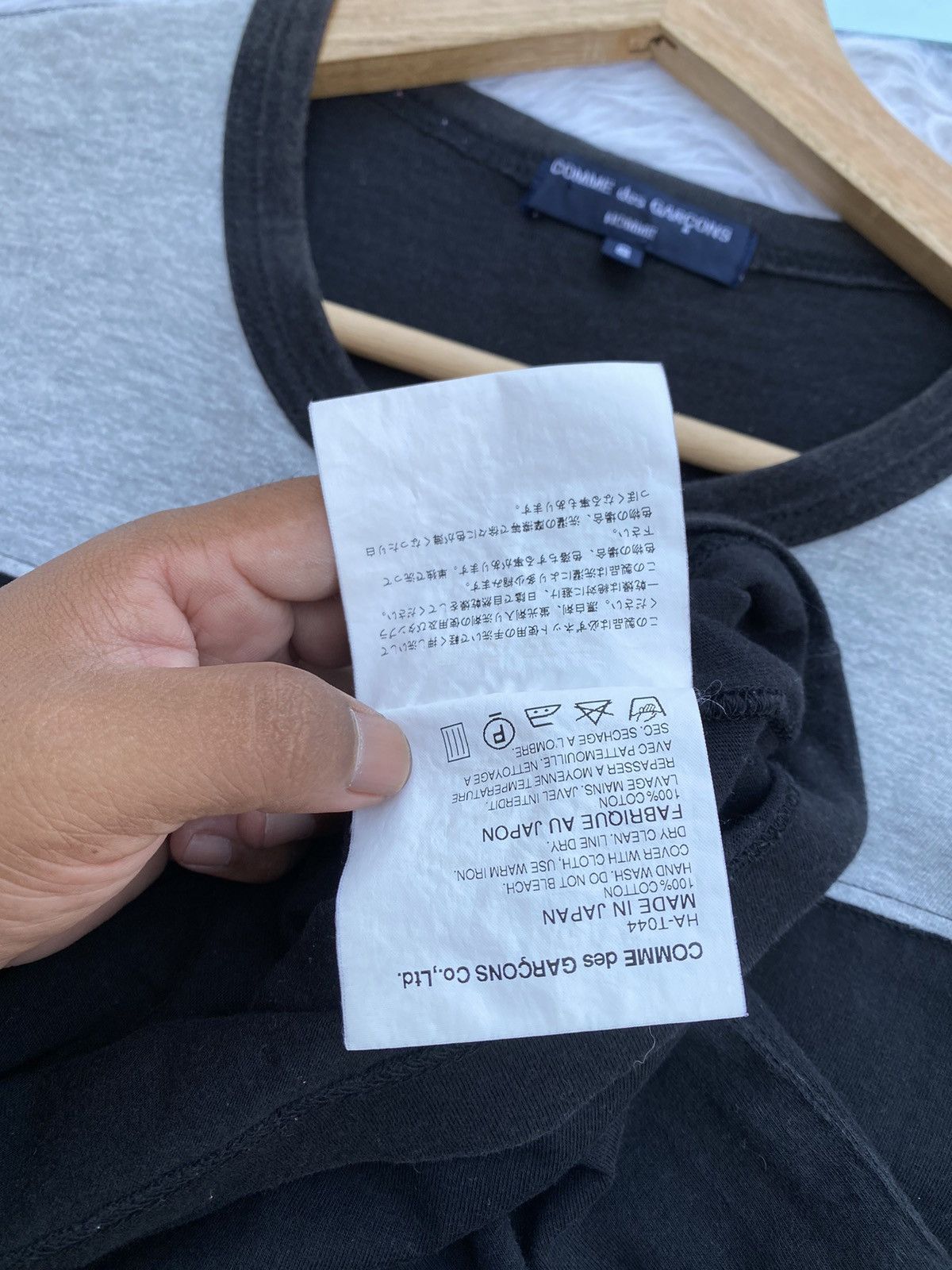 Comme des Garcons Rare CDG Comme Des Garcons Tshirt Size US S / EU 44-46 / 1 - 10 Thumbnail
