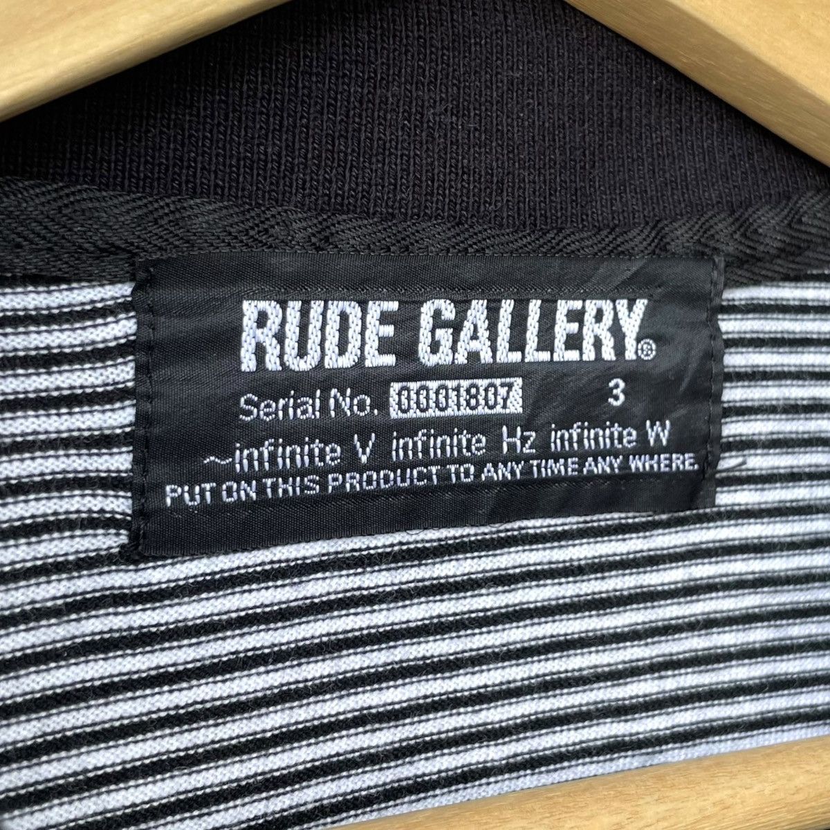 RUDE GALLERY Rude Gallery Japan Casual Stripe Polo Tee Size US M / EU 48-50 / 2 - 5 Thumbnail